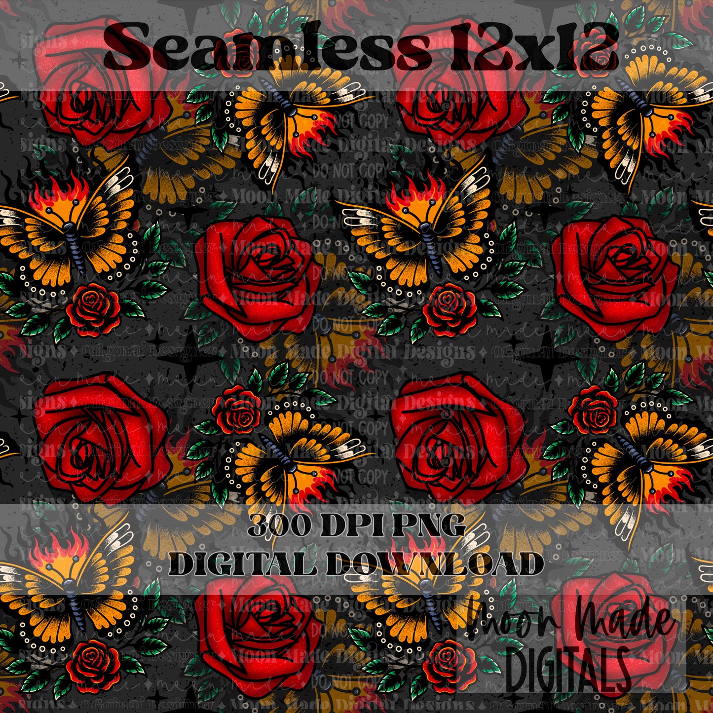 Dont set yourself on fire grey distressed seamless