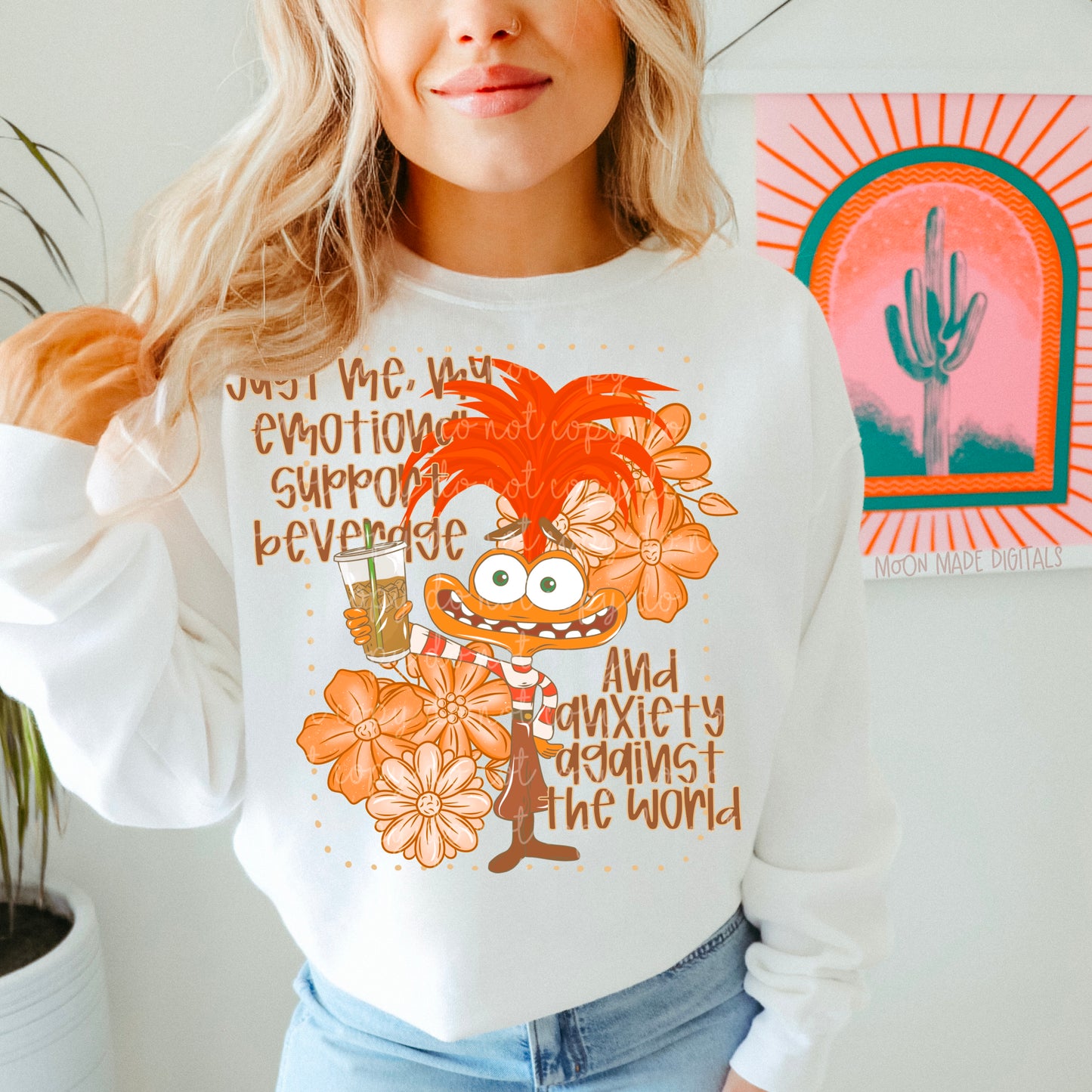 Anxiety support beverage png