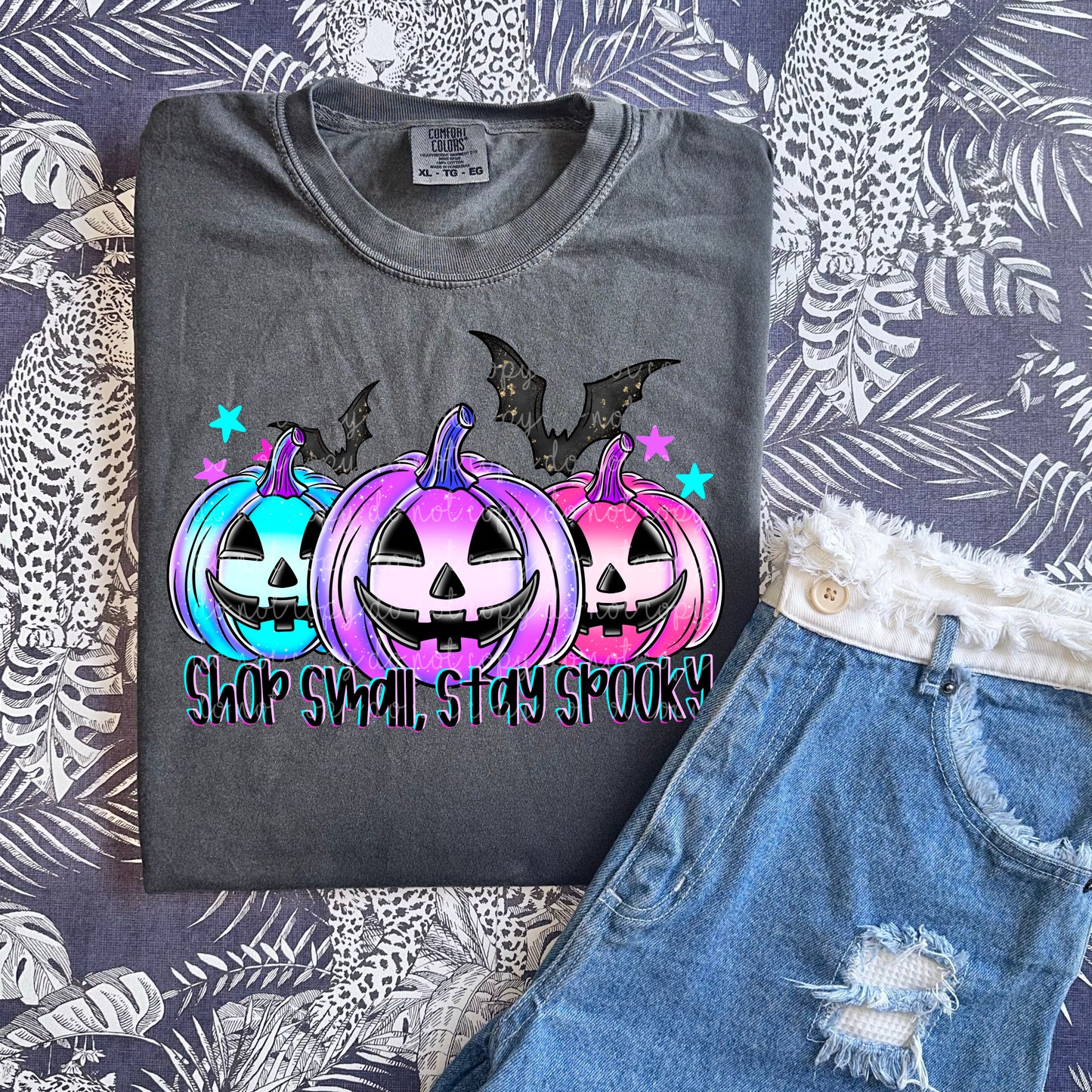 Stay spooky shop local PNG