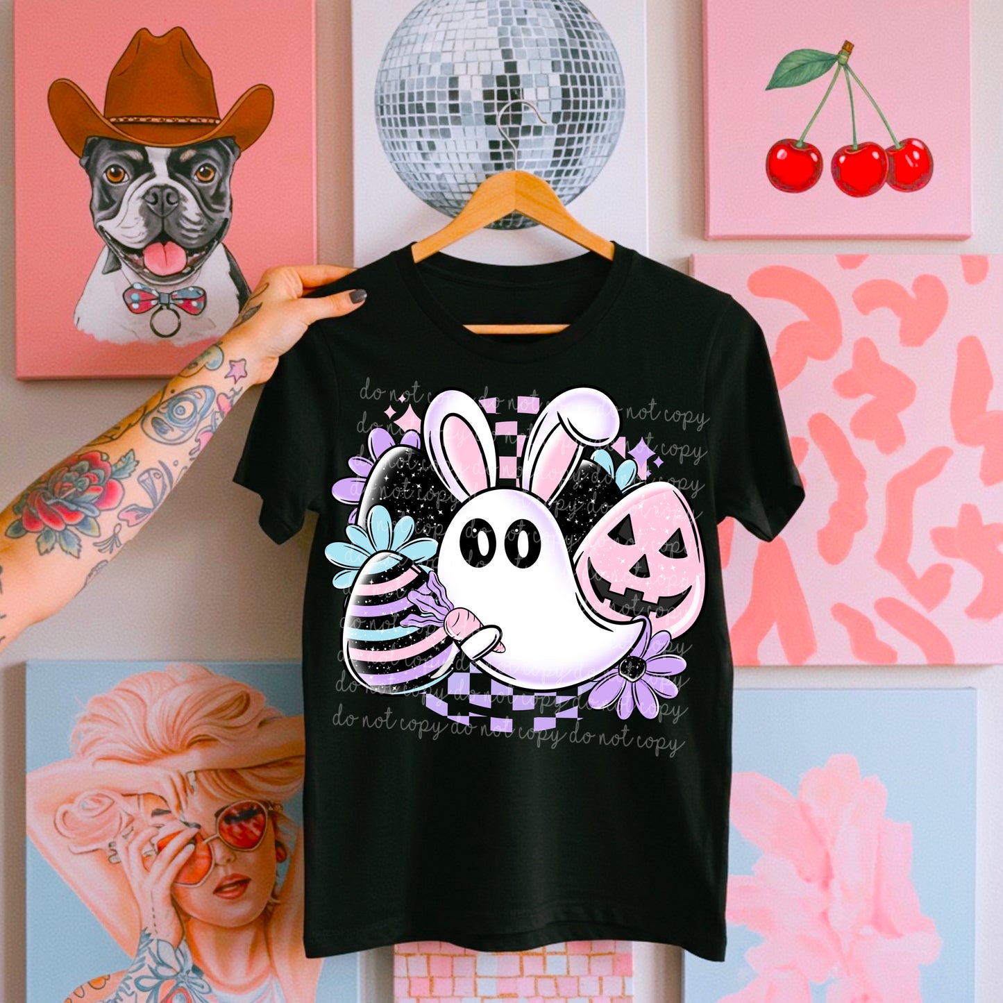 Spooky Easter w/ sleeves PNG