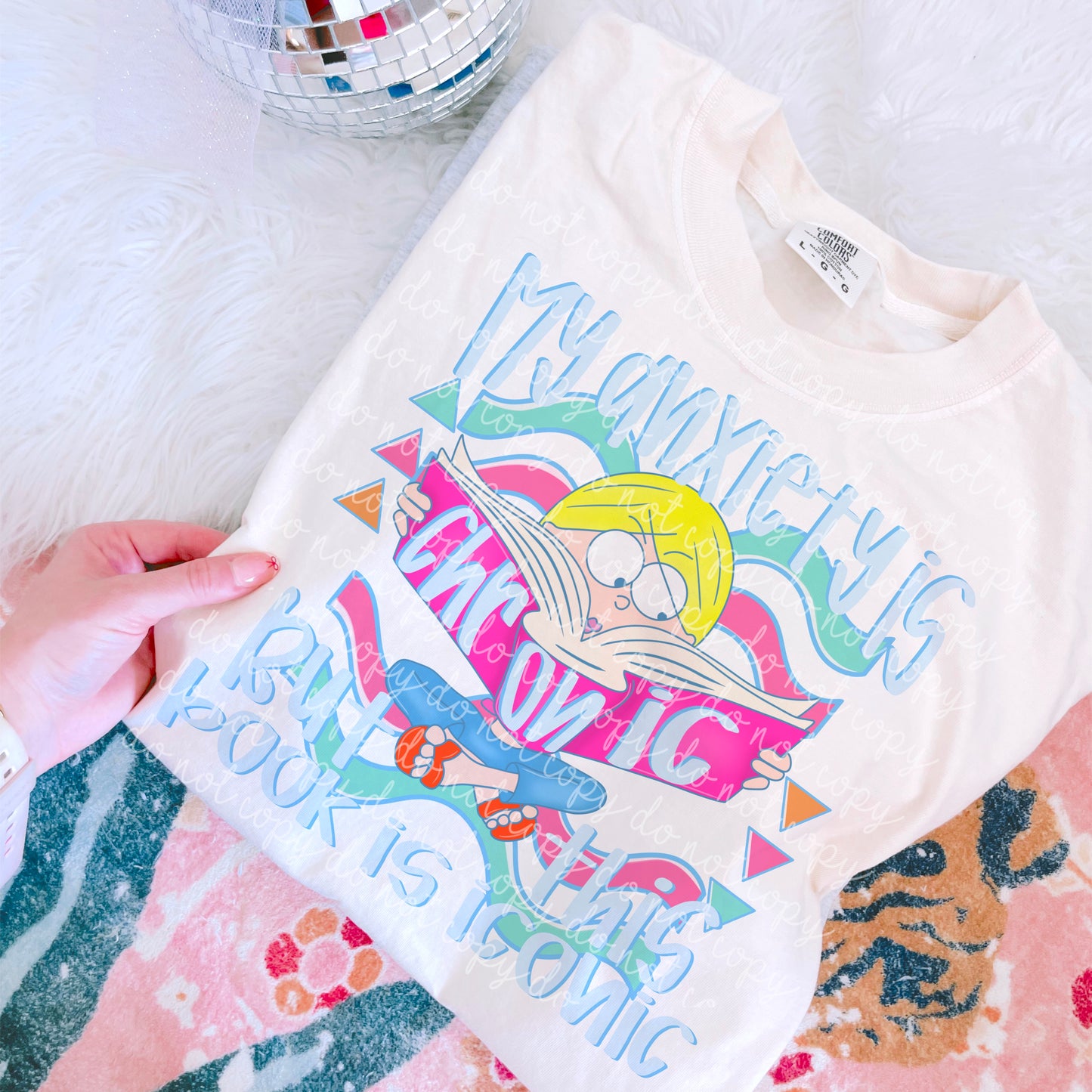 My anxiety is chronic but this book is iconic PNG