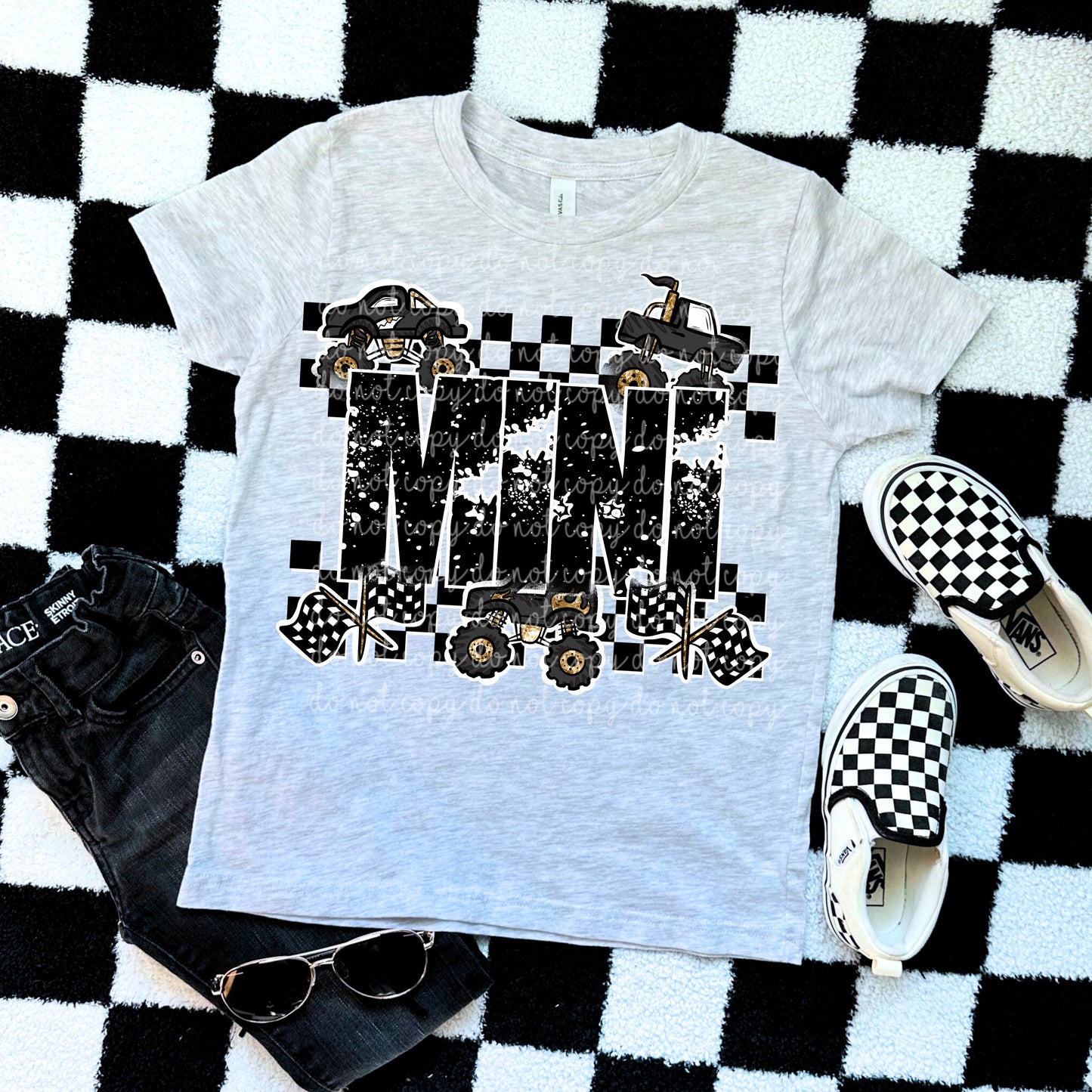 Mama and Mini Monster Truck png