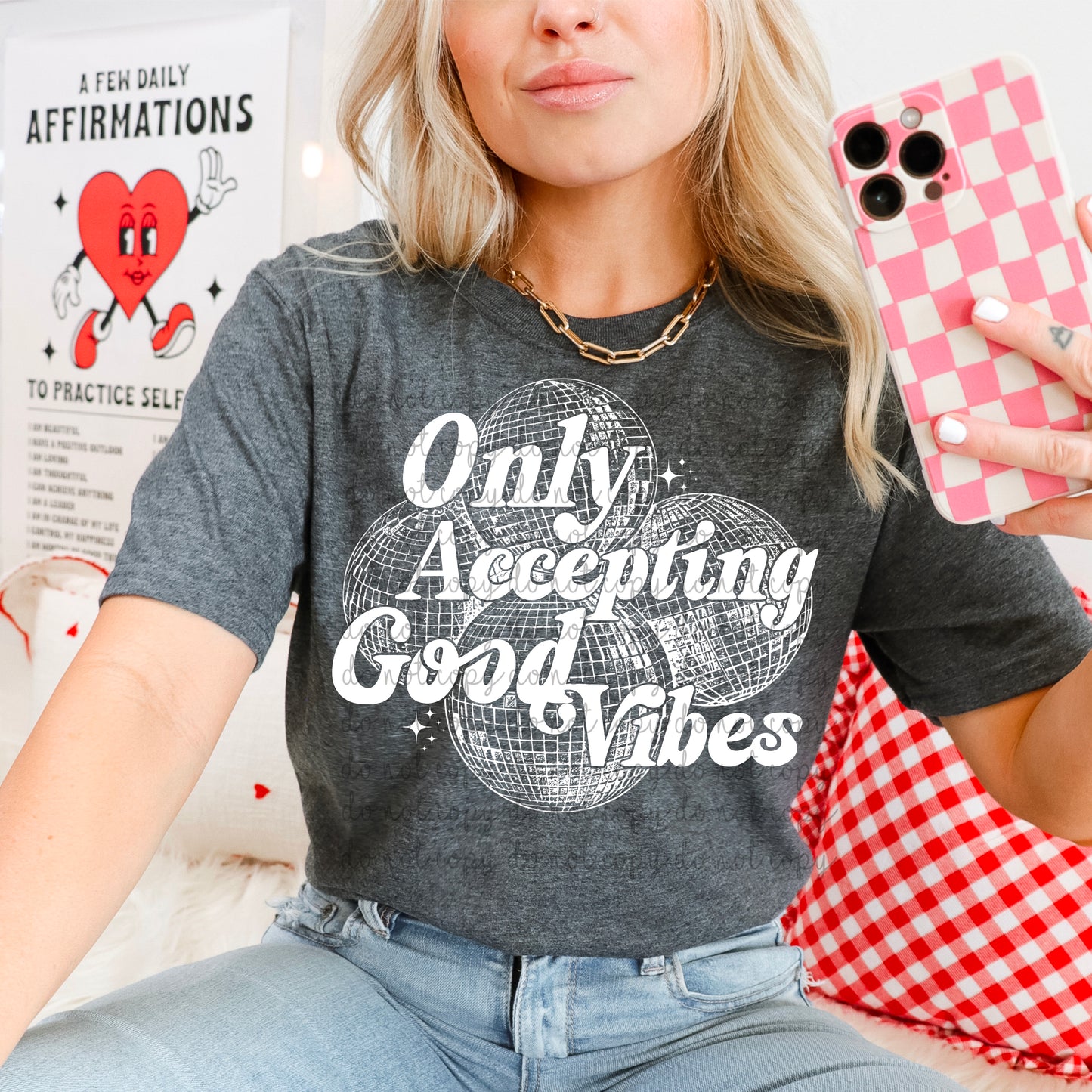Only accepting good vibes PNG