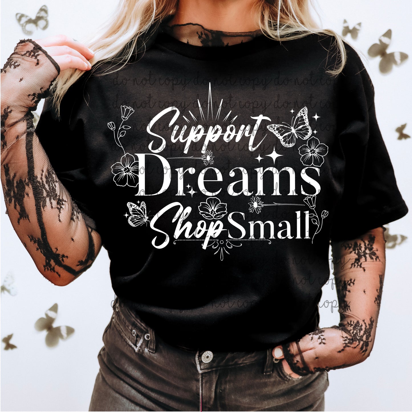Support Dreams Shop Small PNG