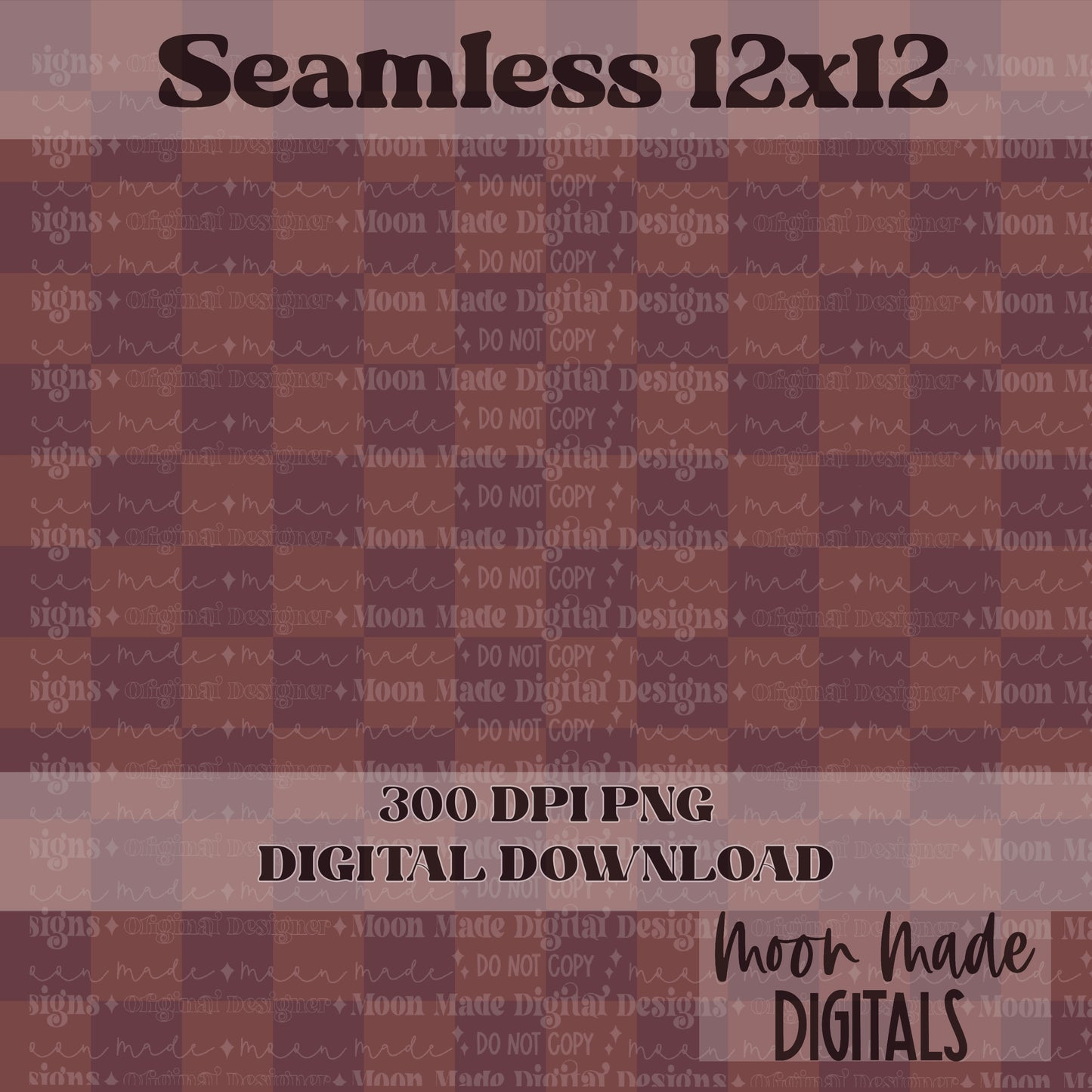 Designer Brown checker seamless