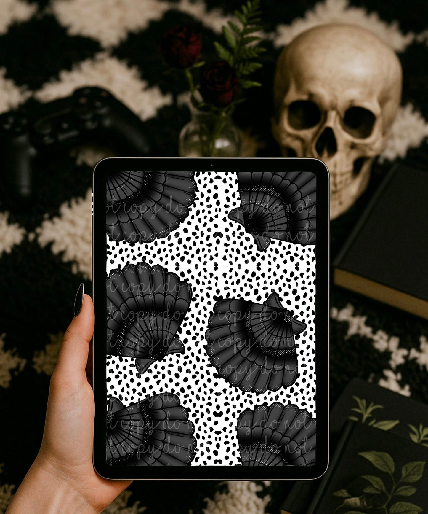 Black Shell Seamless