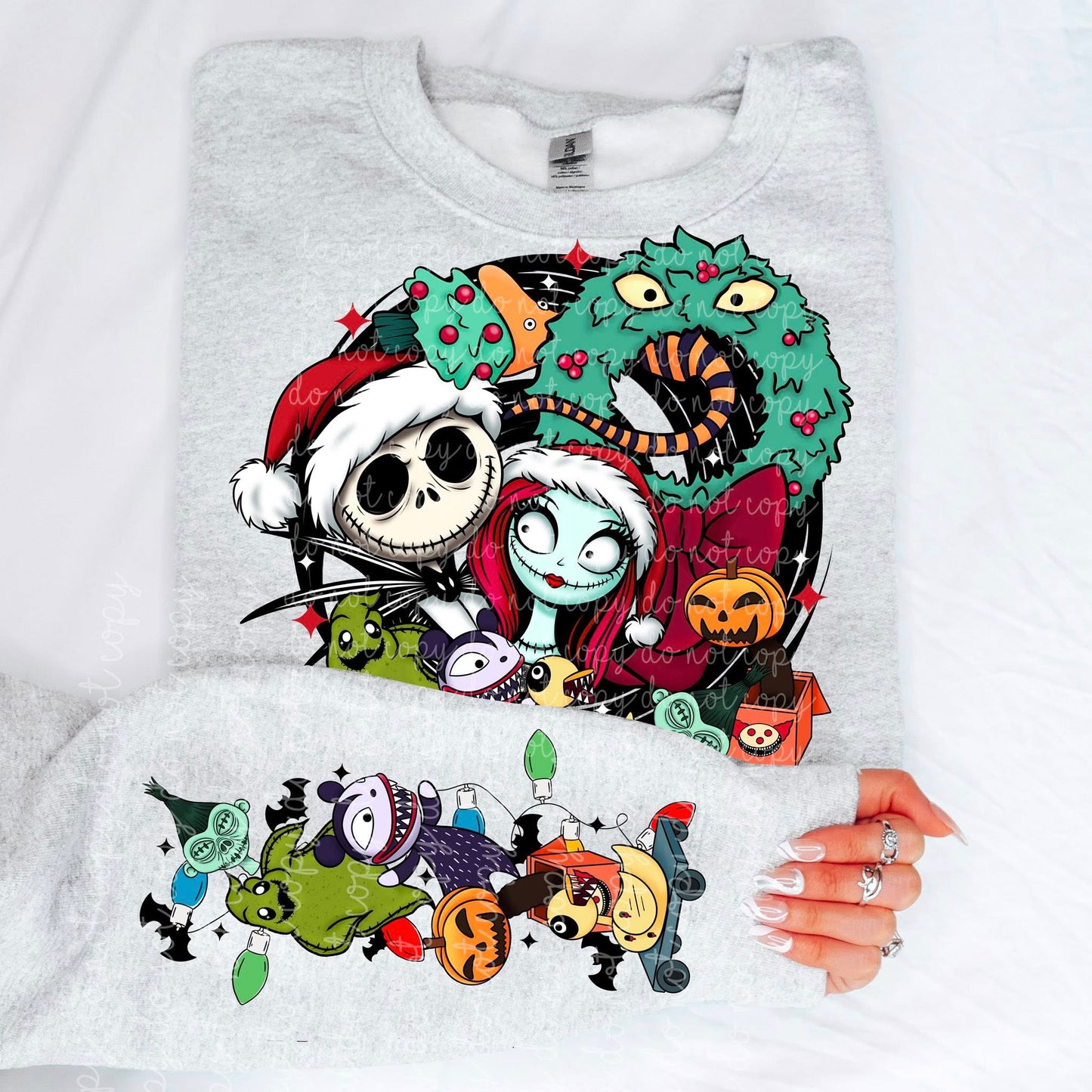 NBC Christmas w/ Sleeve Design PNG