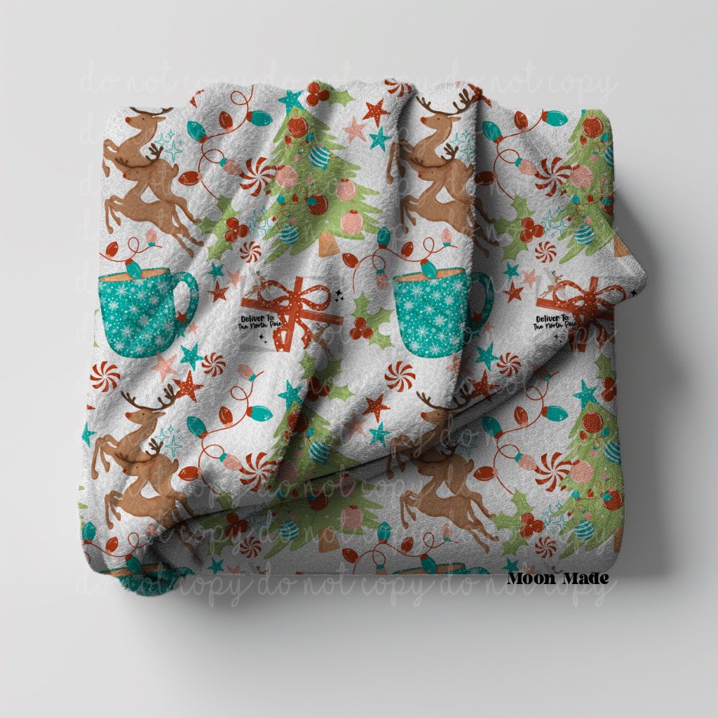 Christmas Collage Seamless