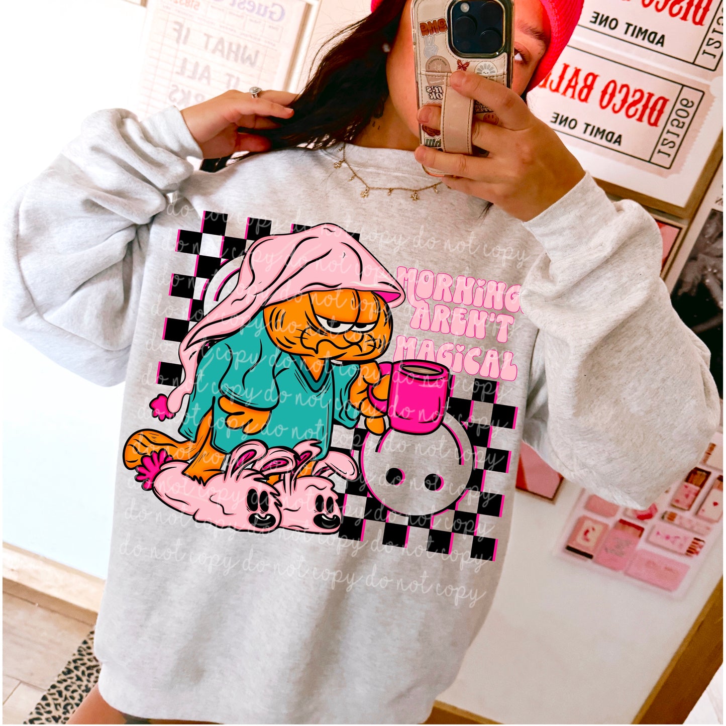 Mornings arent magical PNG