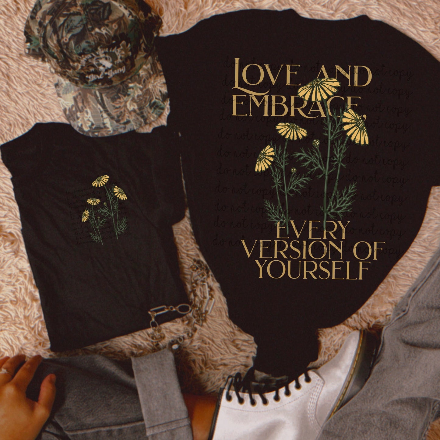 Love every version of yourself w/ pocket png