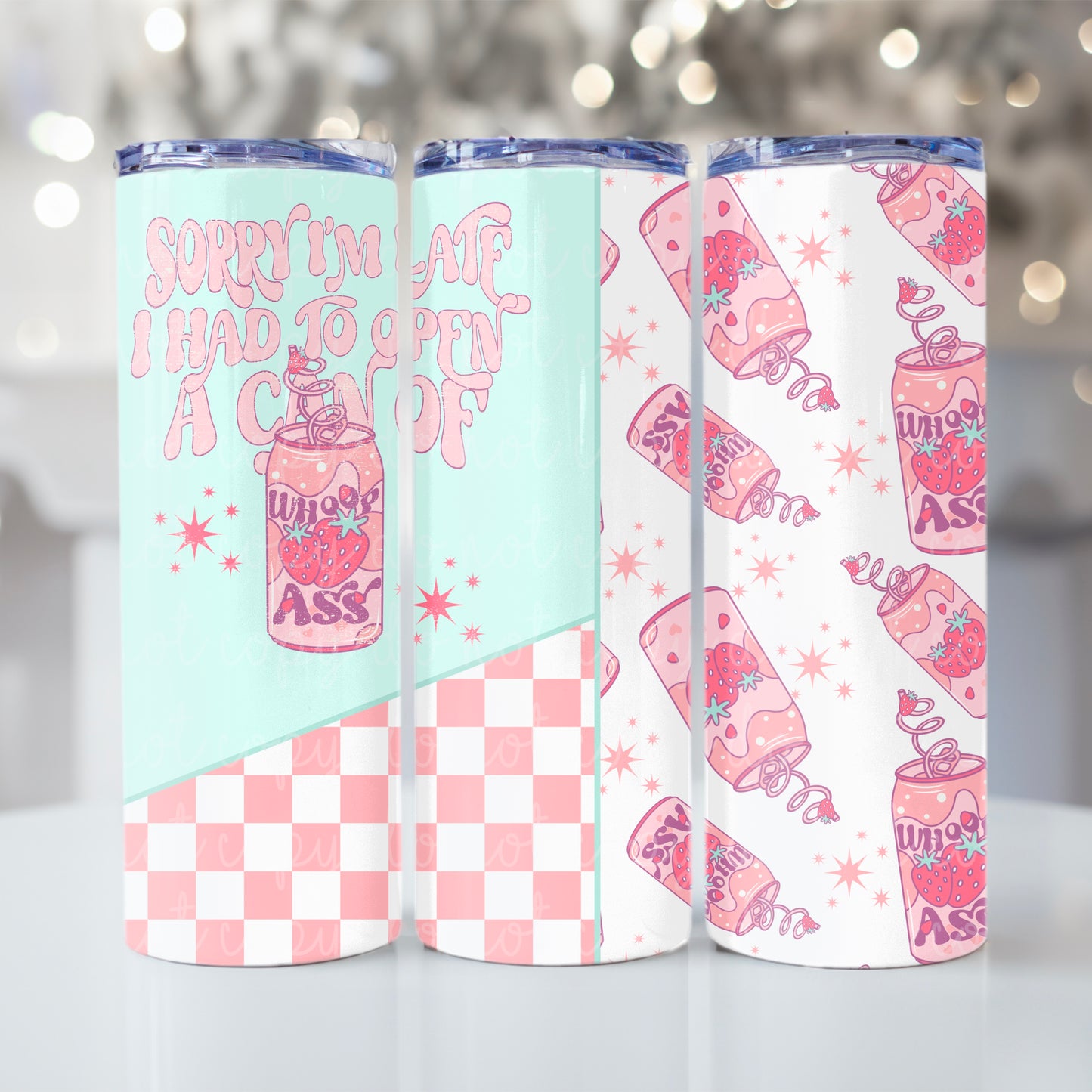 Can of whoop Tumbler Wrap