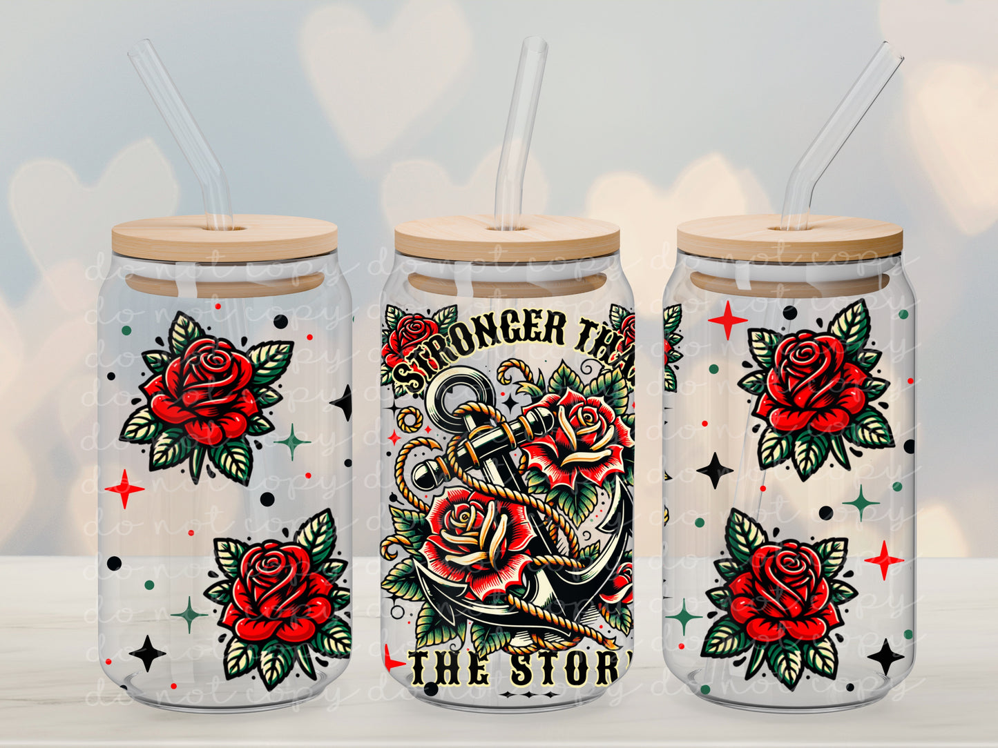 Stronger than the storm 16 oz