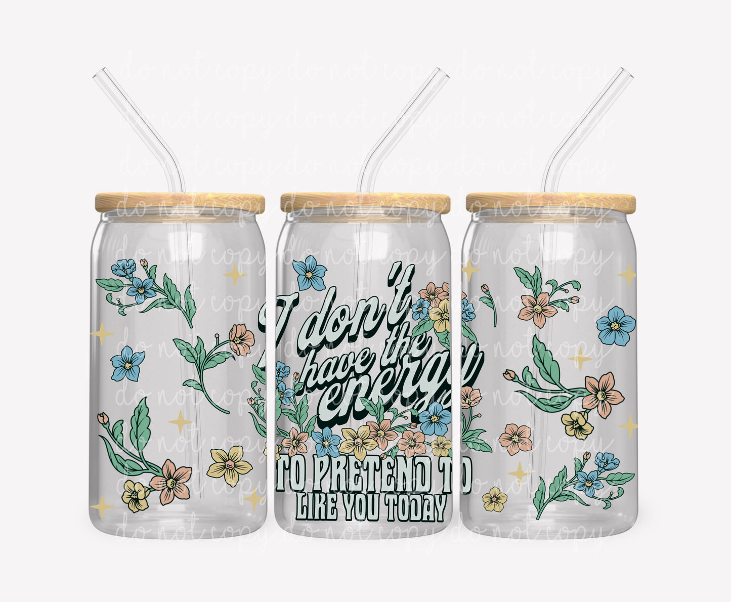 I dont have energy 16 oz