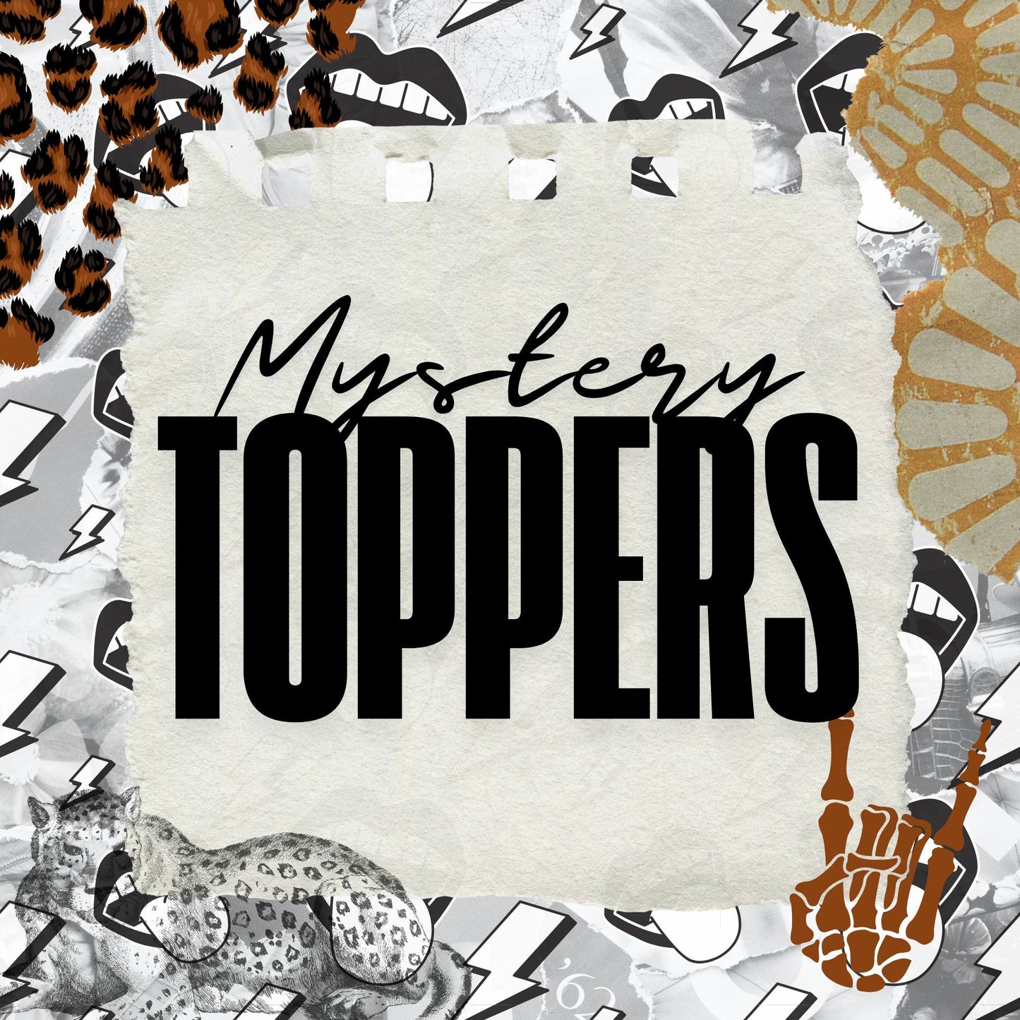 Mystery Straw Topper
