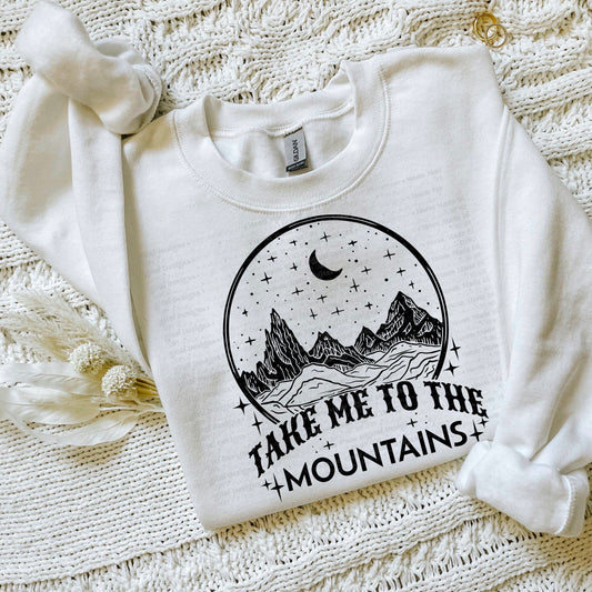 Take me to the  mountains PNG