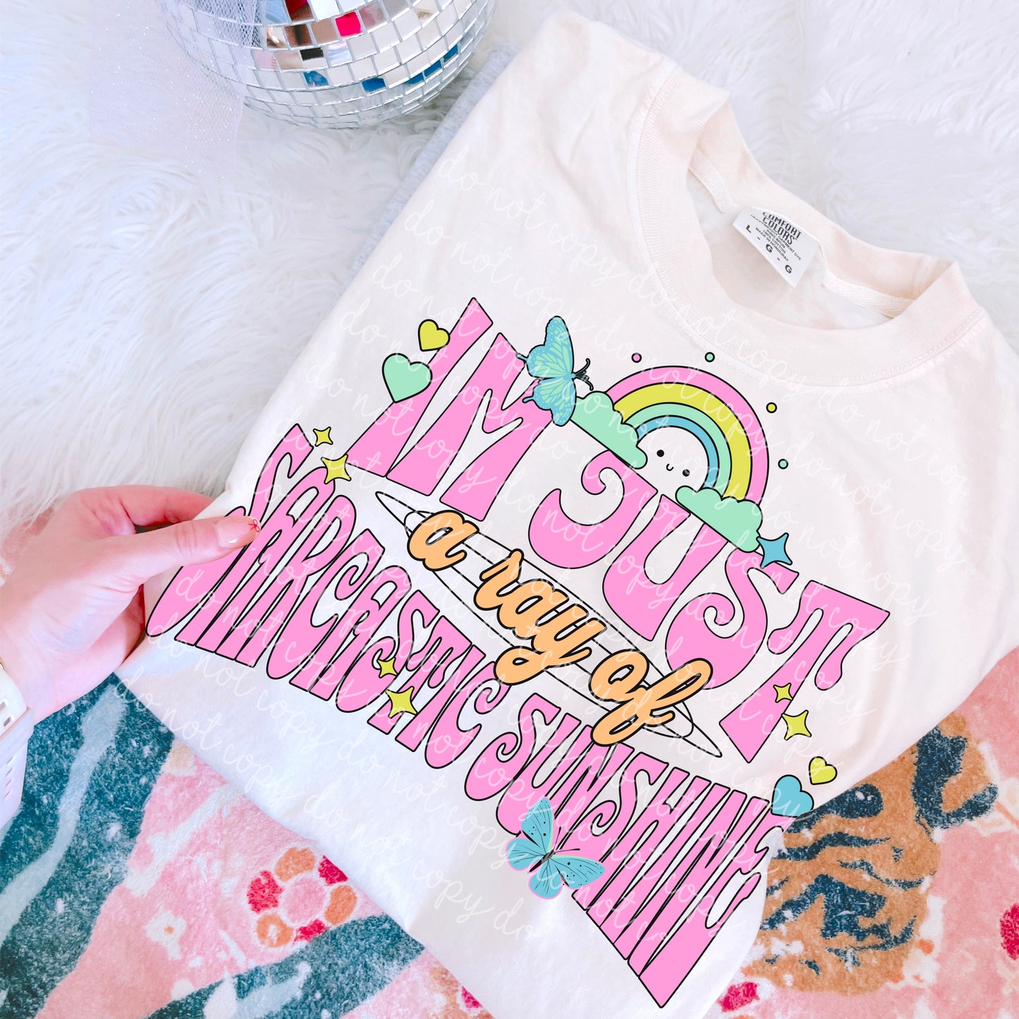 Ray of sarcastic sunshine PNG