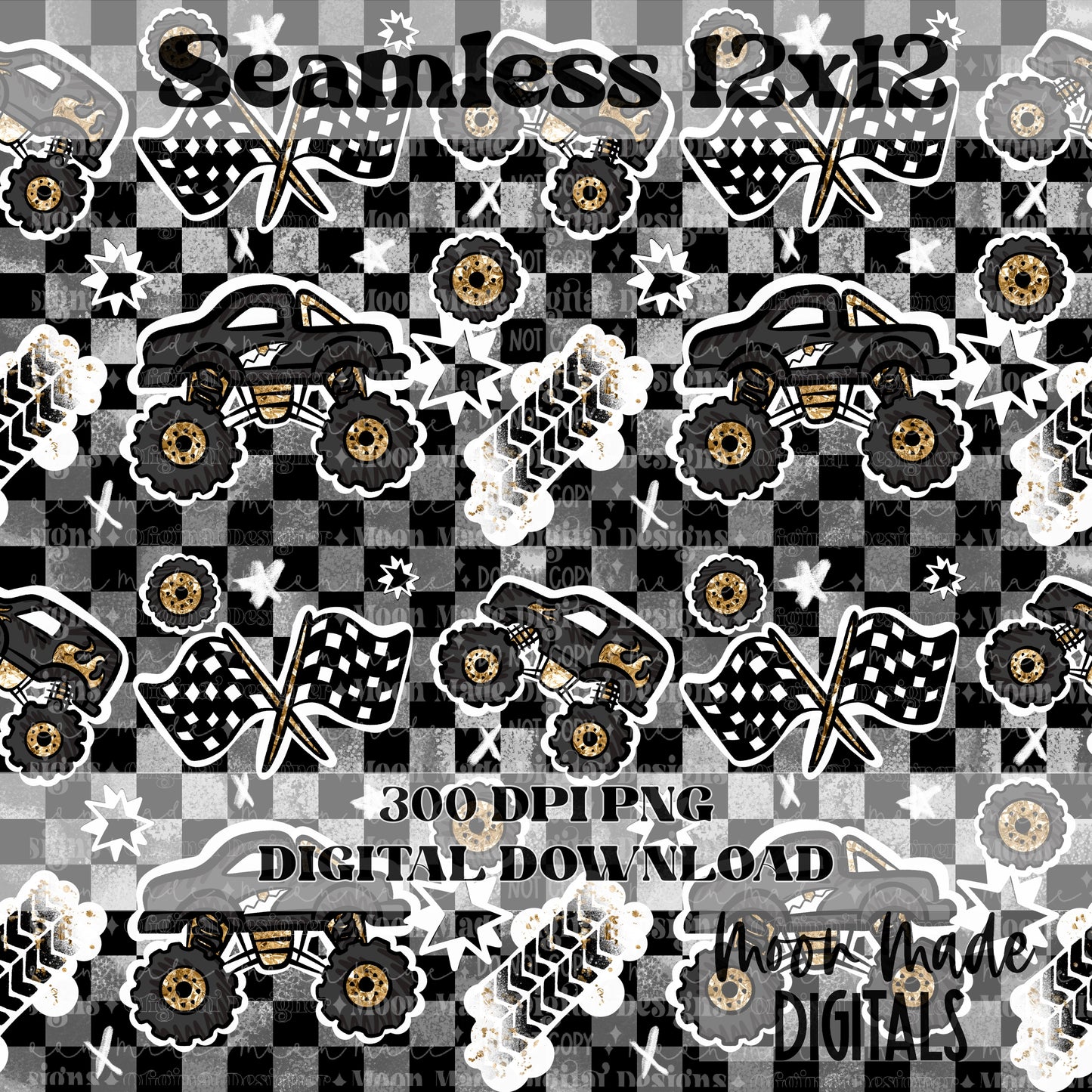 Monster truck seamless