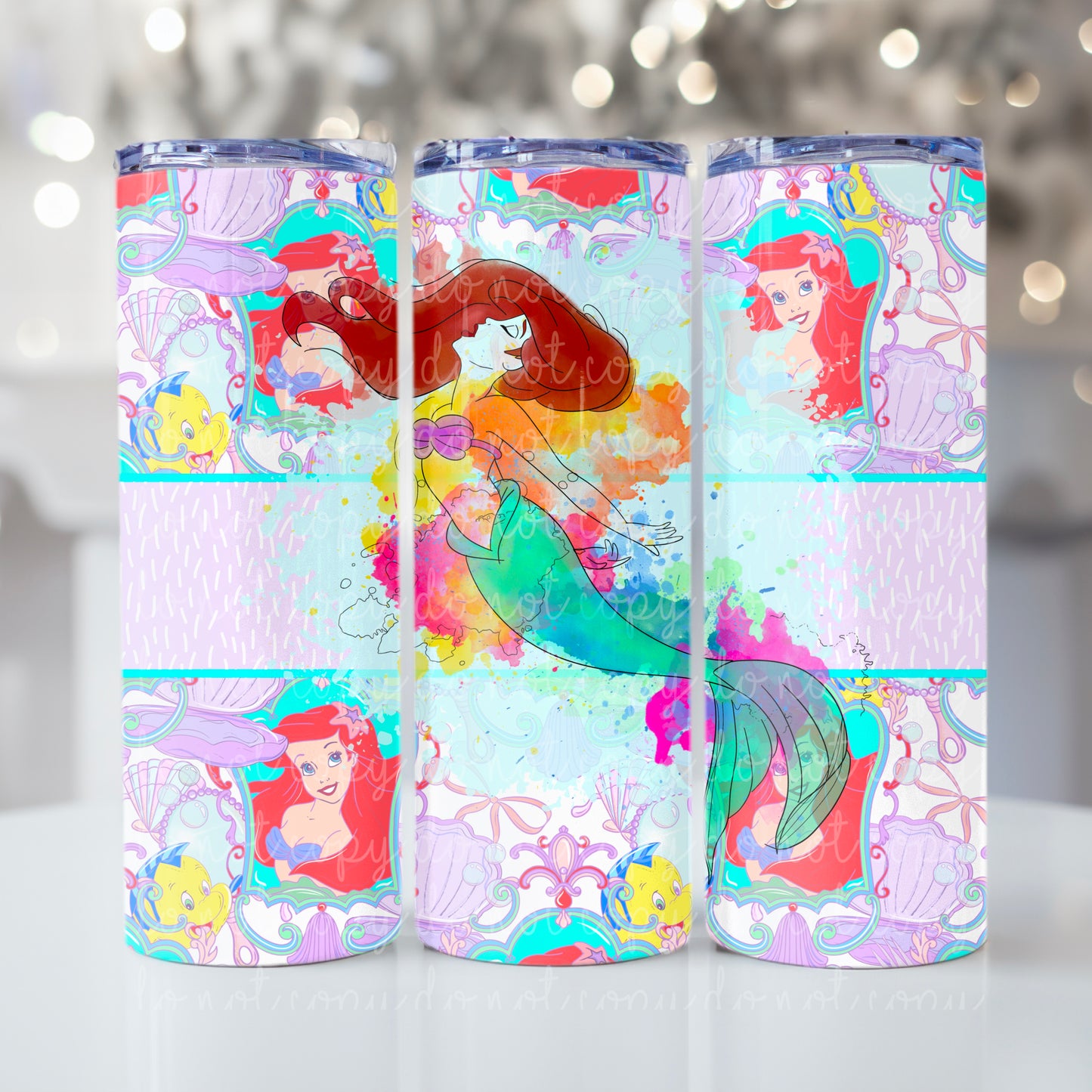 Mermaid tumbler