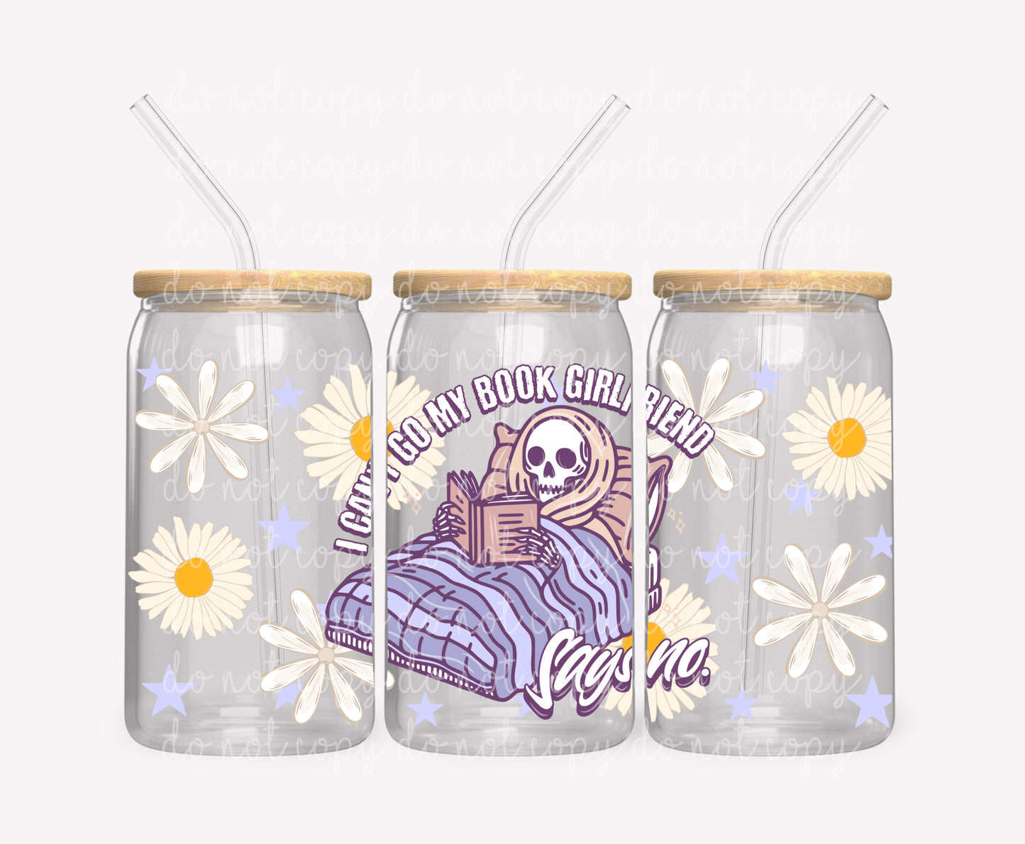 I cant my book girlfriend says no 16 oz