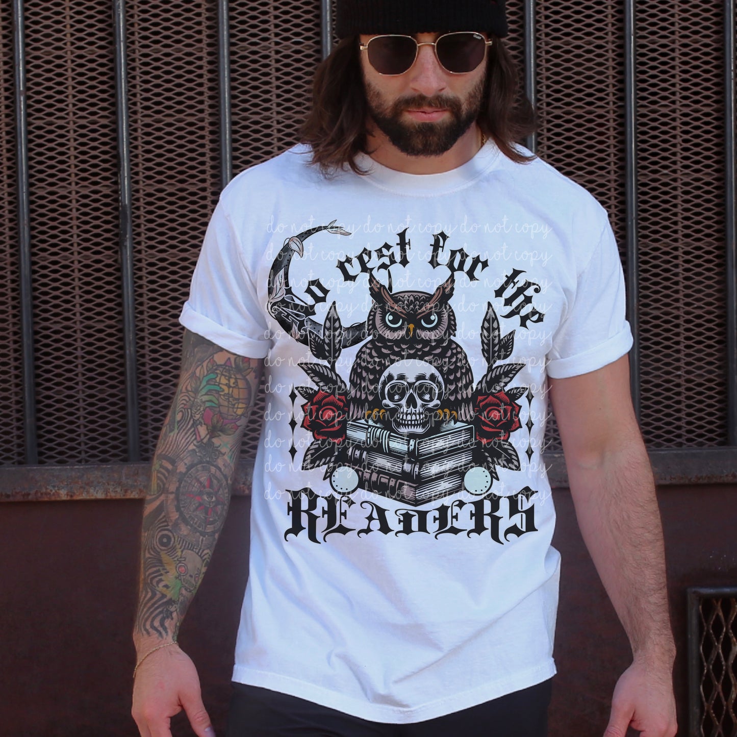 No rest for the readers PNG