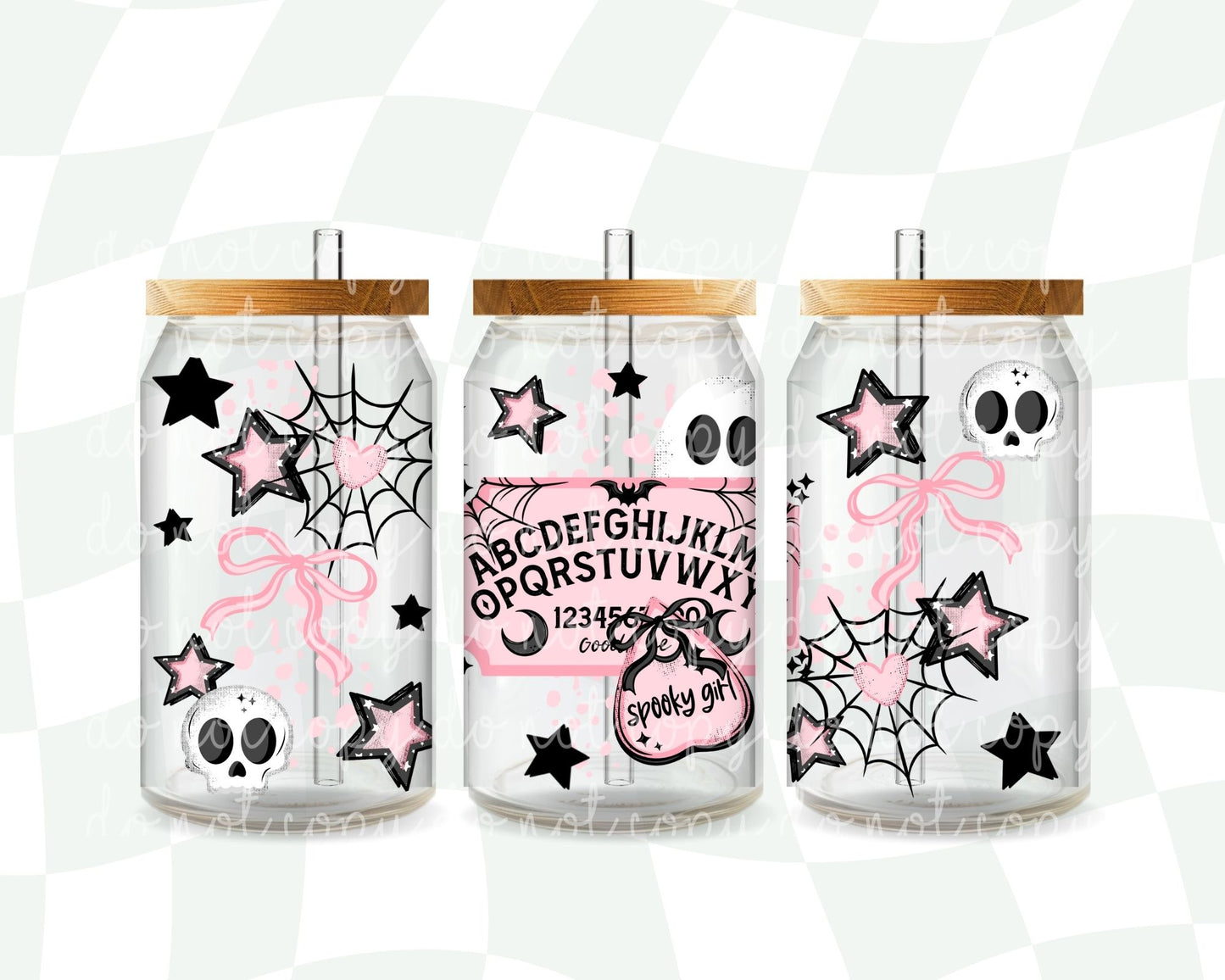Spooky girl 16 oz