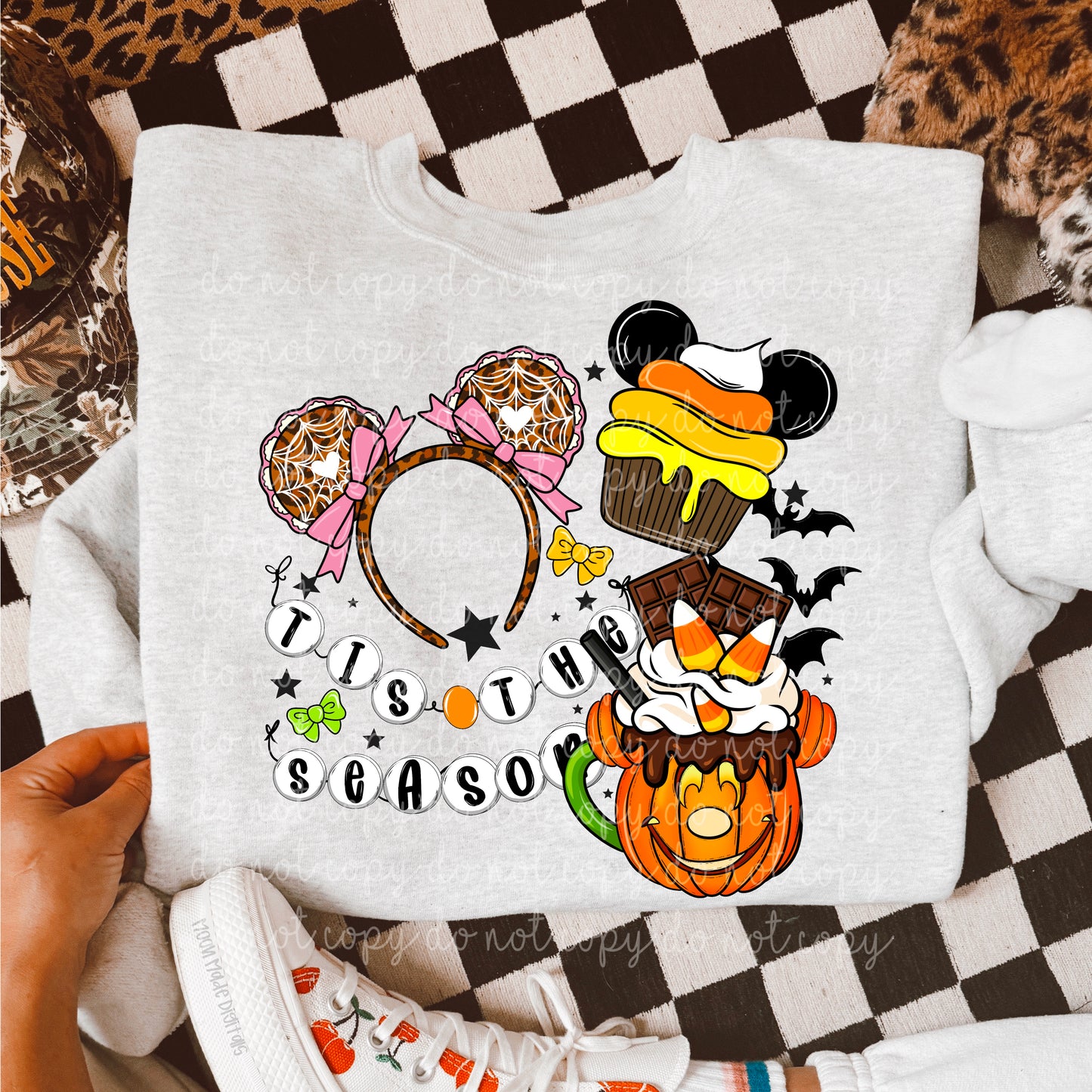 Tis the season mouse PNG