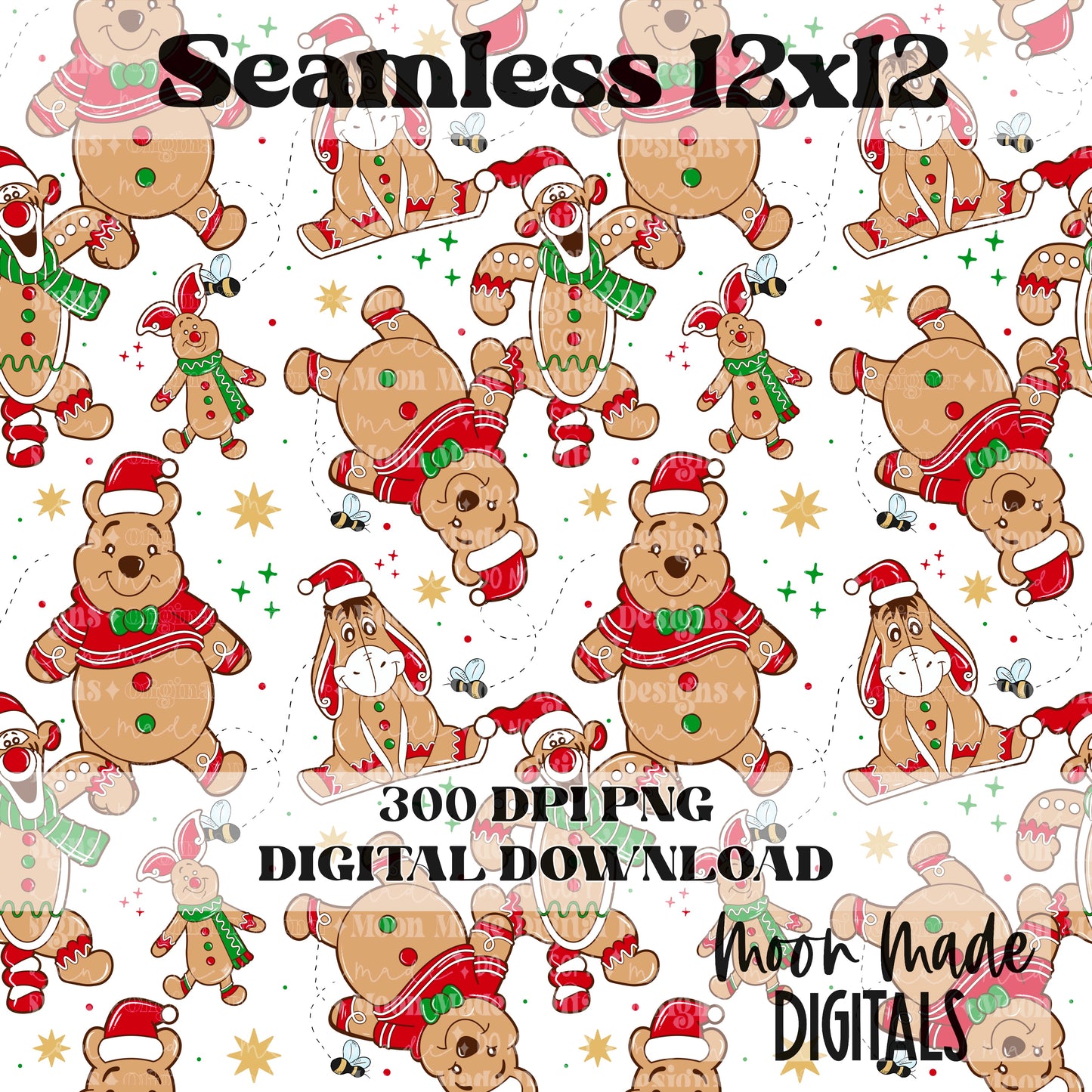 Hundred Acre Woods Plain Seamless