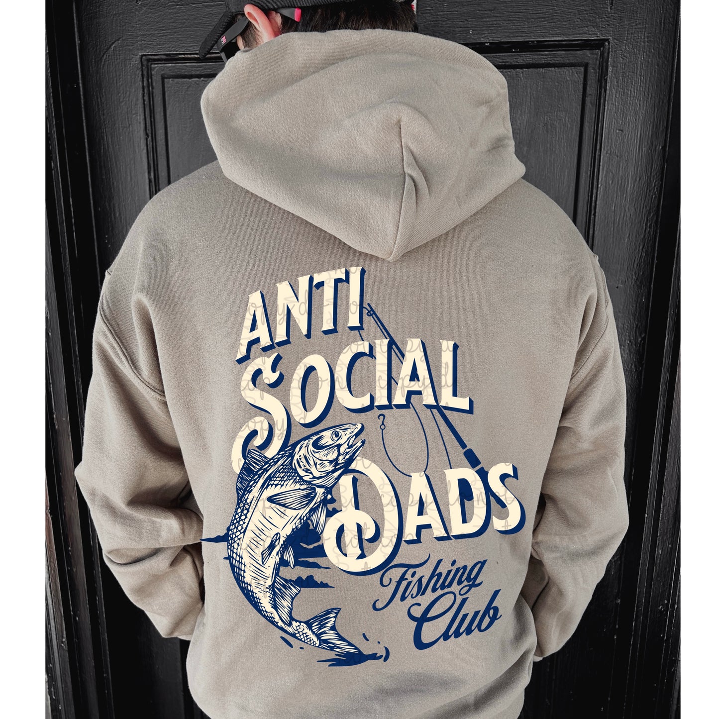 Anti social dads fishing club PNG