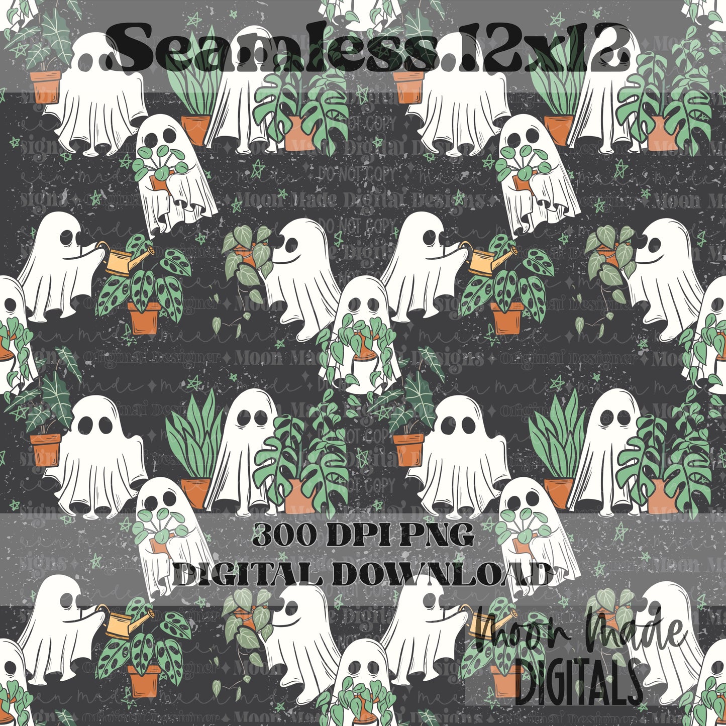 Ghost plant Seamless