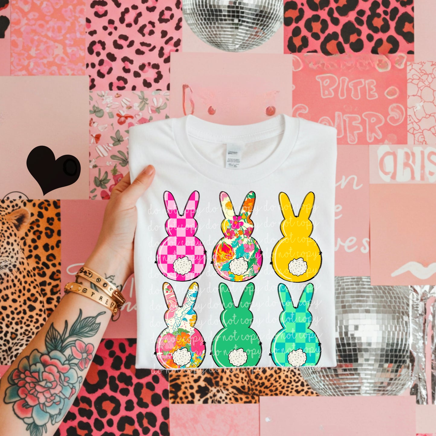Floral Bunny png