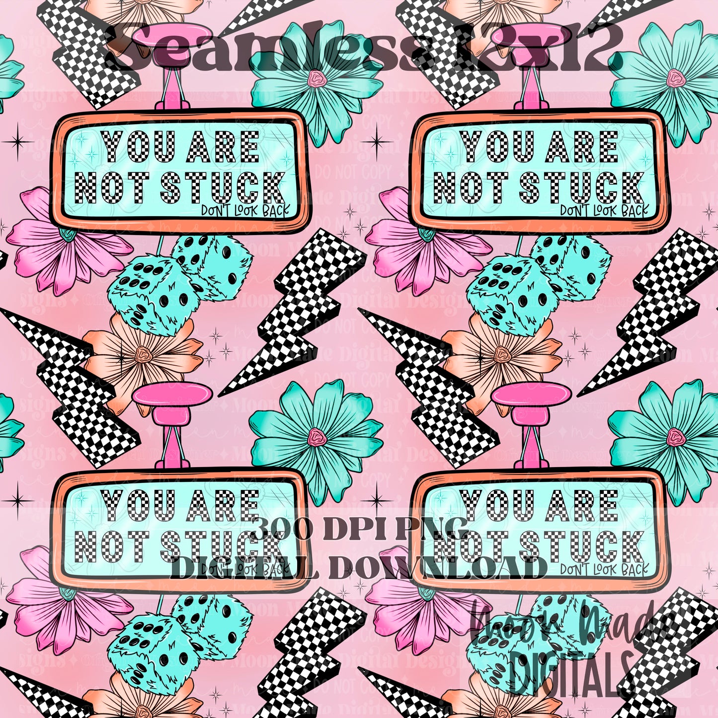 You are not stuck seamless