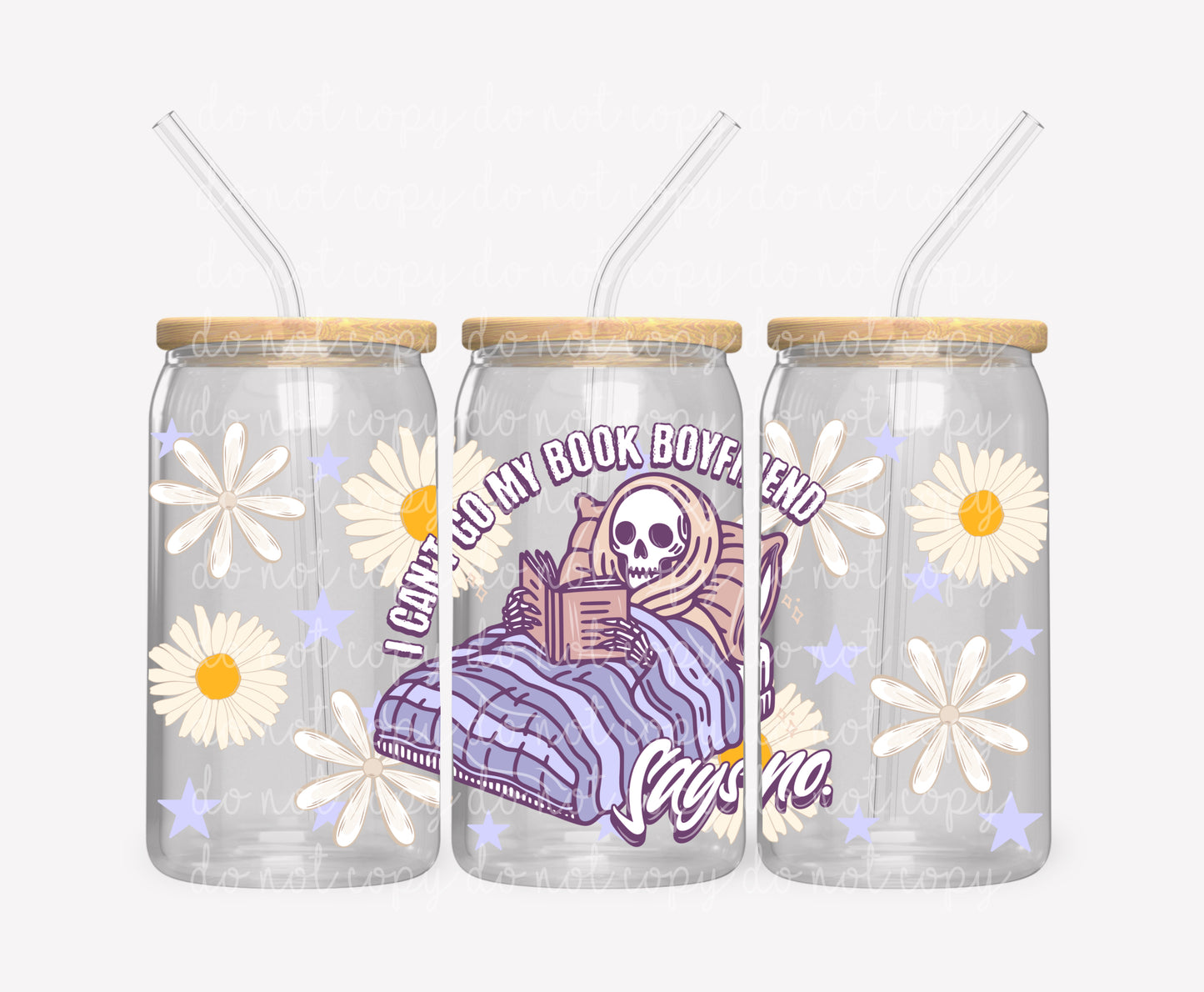 I cant my book boyfriend says no 16 oz