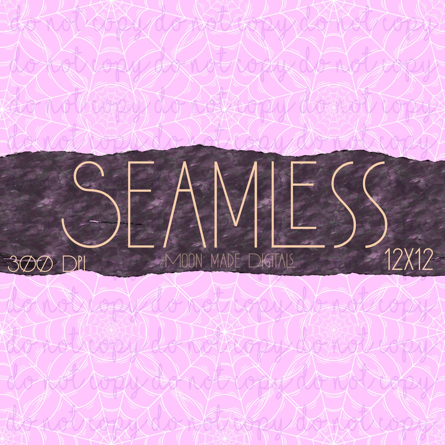 Pink Web Seamless