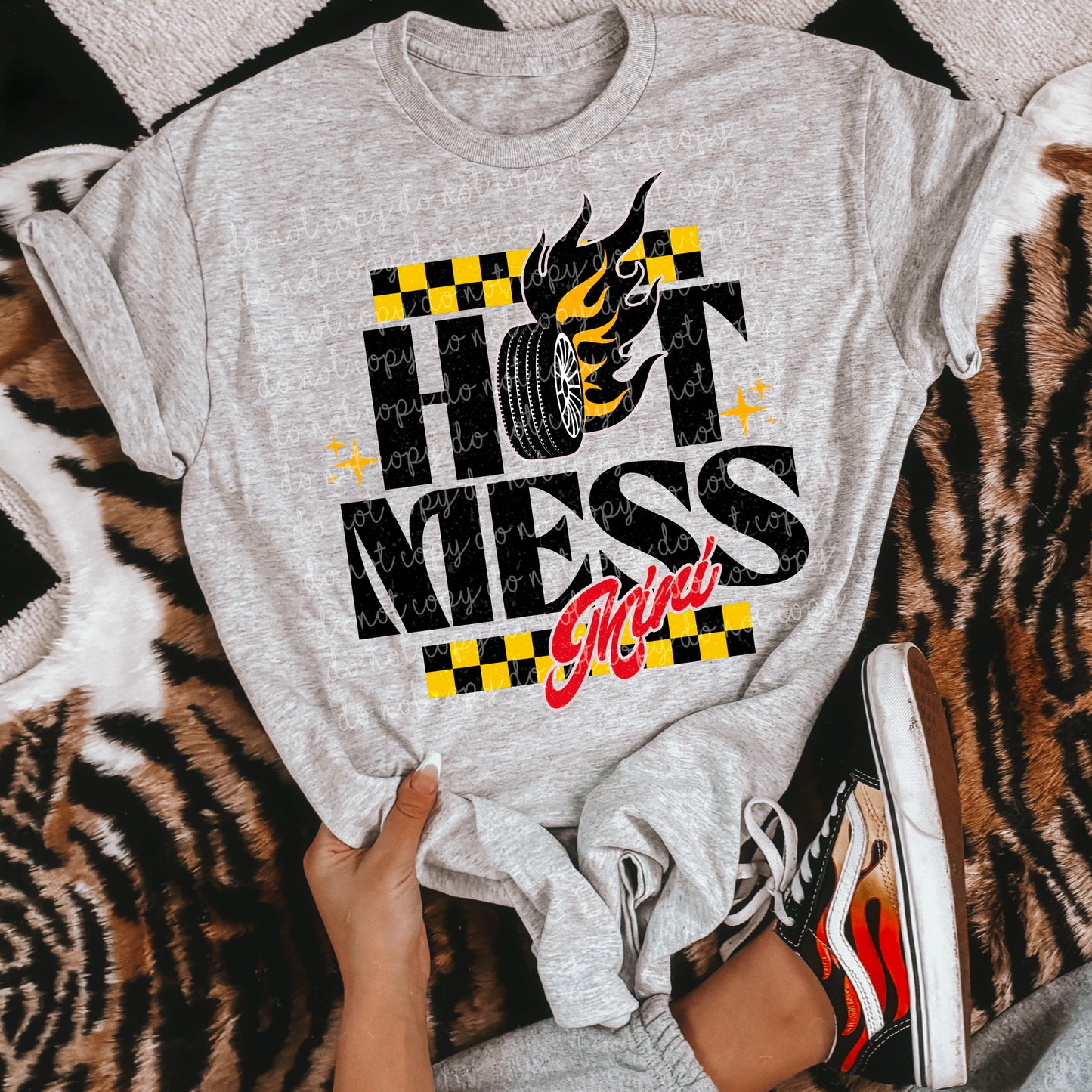 Hot mess mama & mini w/ sleeves PNG