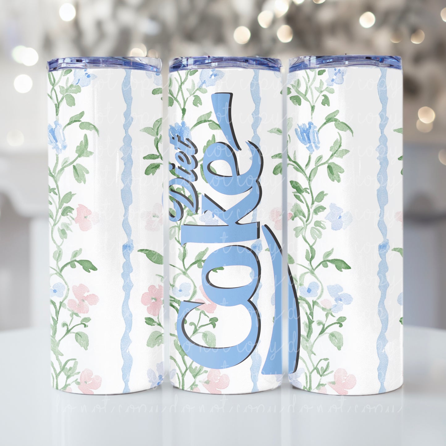 Diet Coke Granny Bows Tumbler