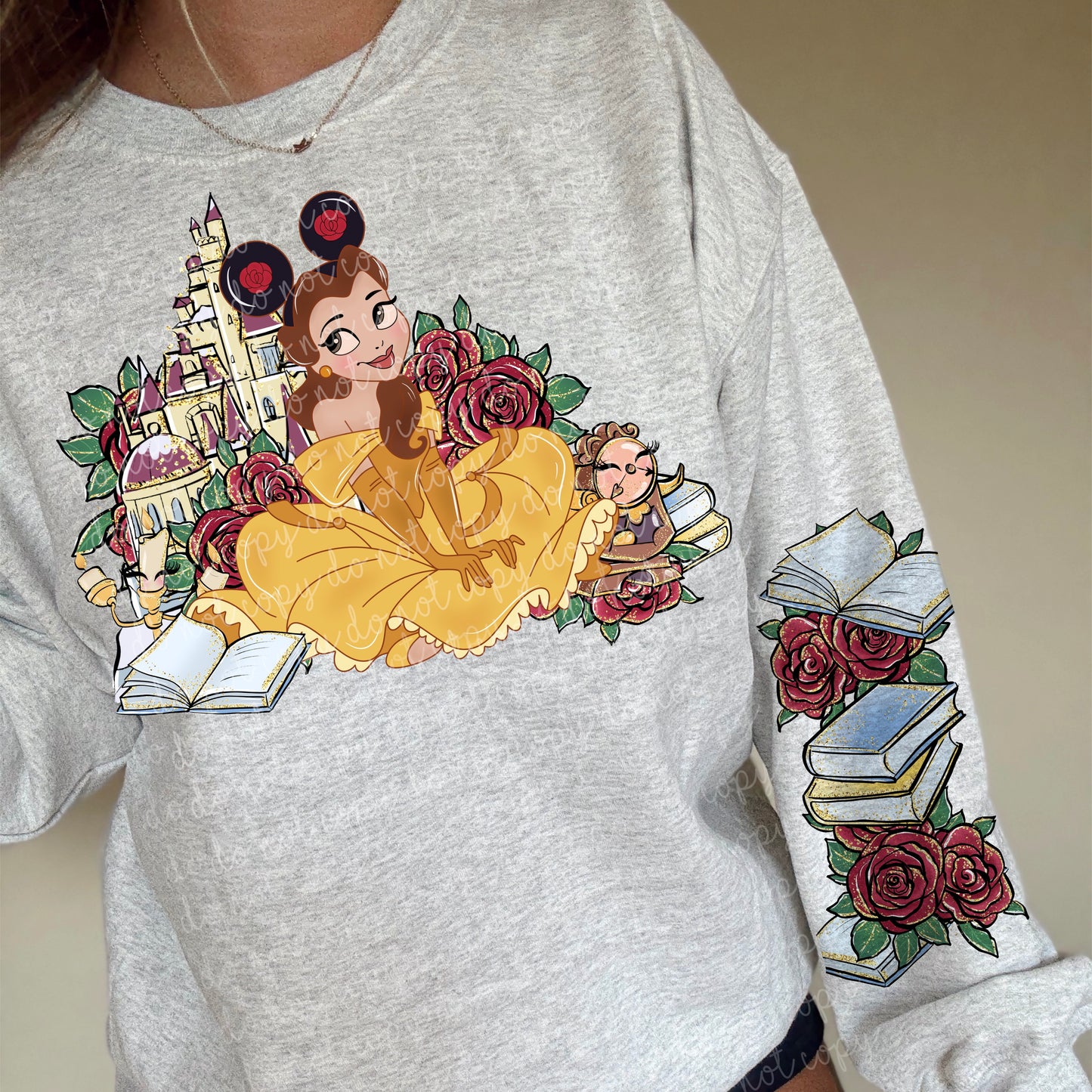 Floral Belle w/Sleeve PNG