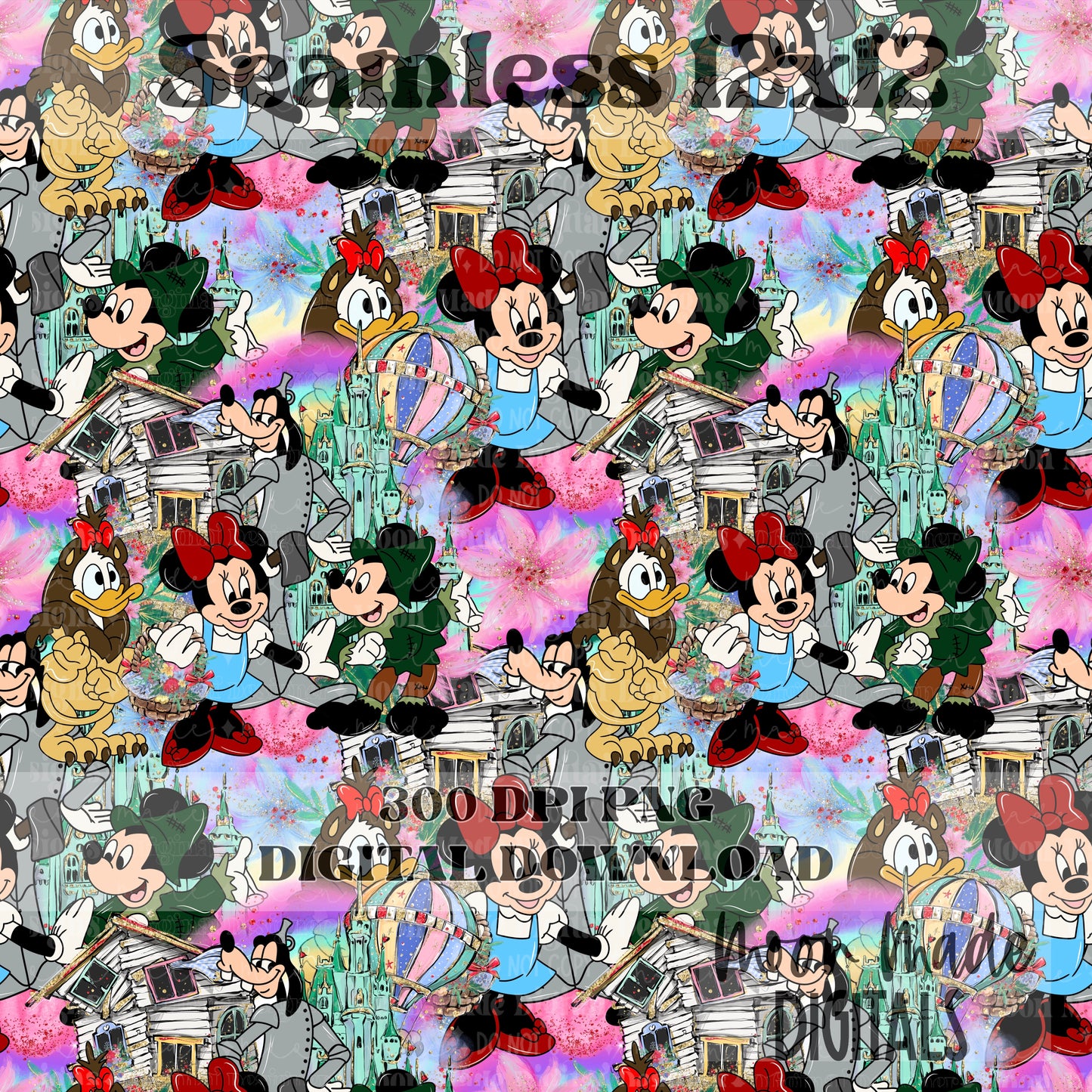 Mouse of Oz Seamless