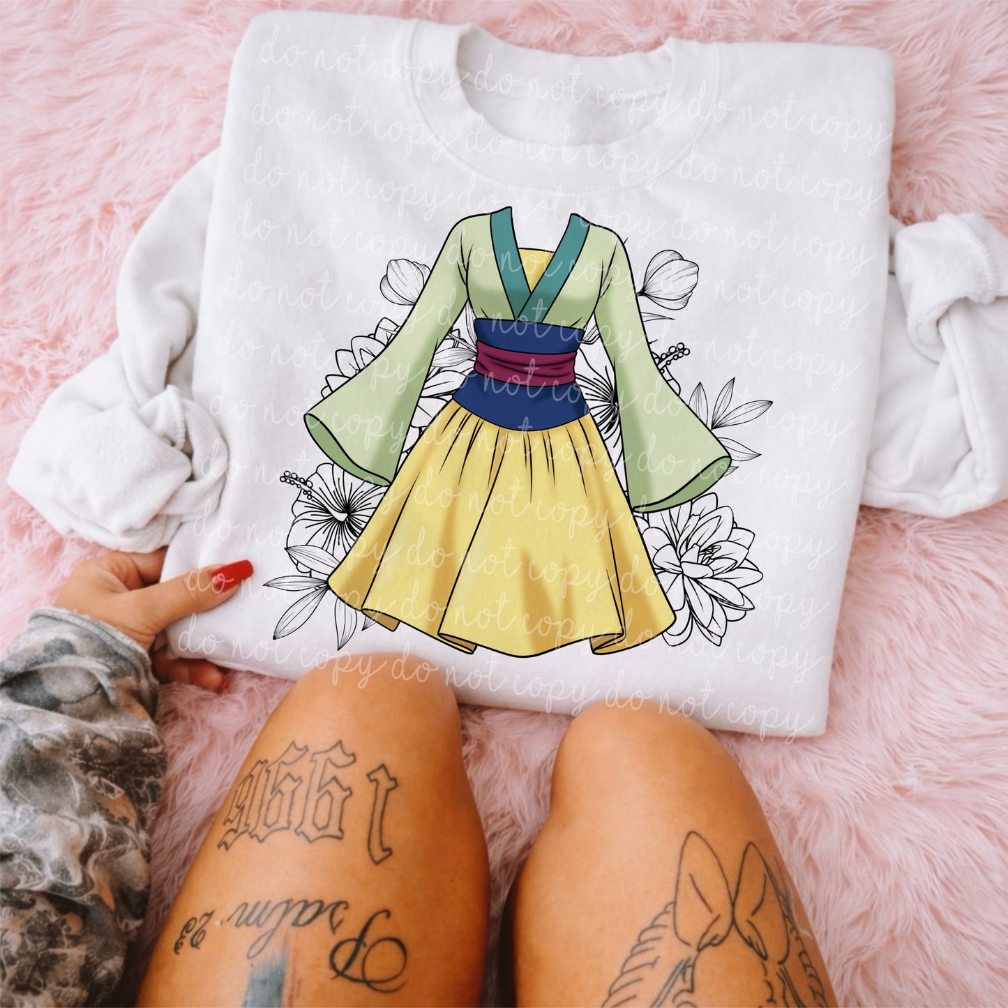 Mulan Dress PNG