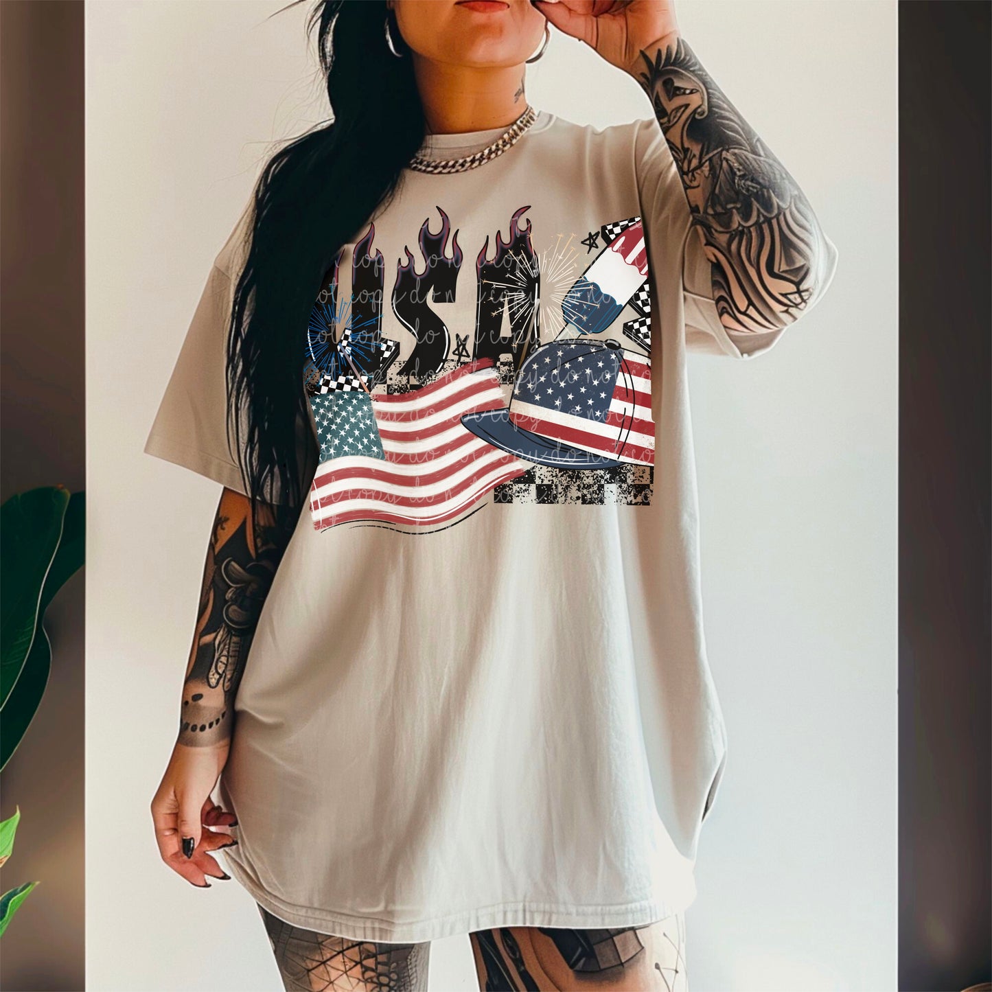 USA Grunge PNG