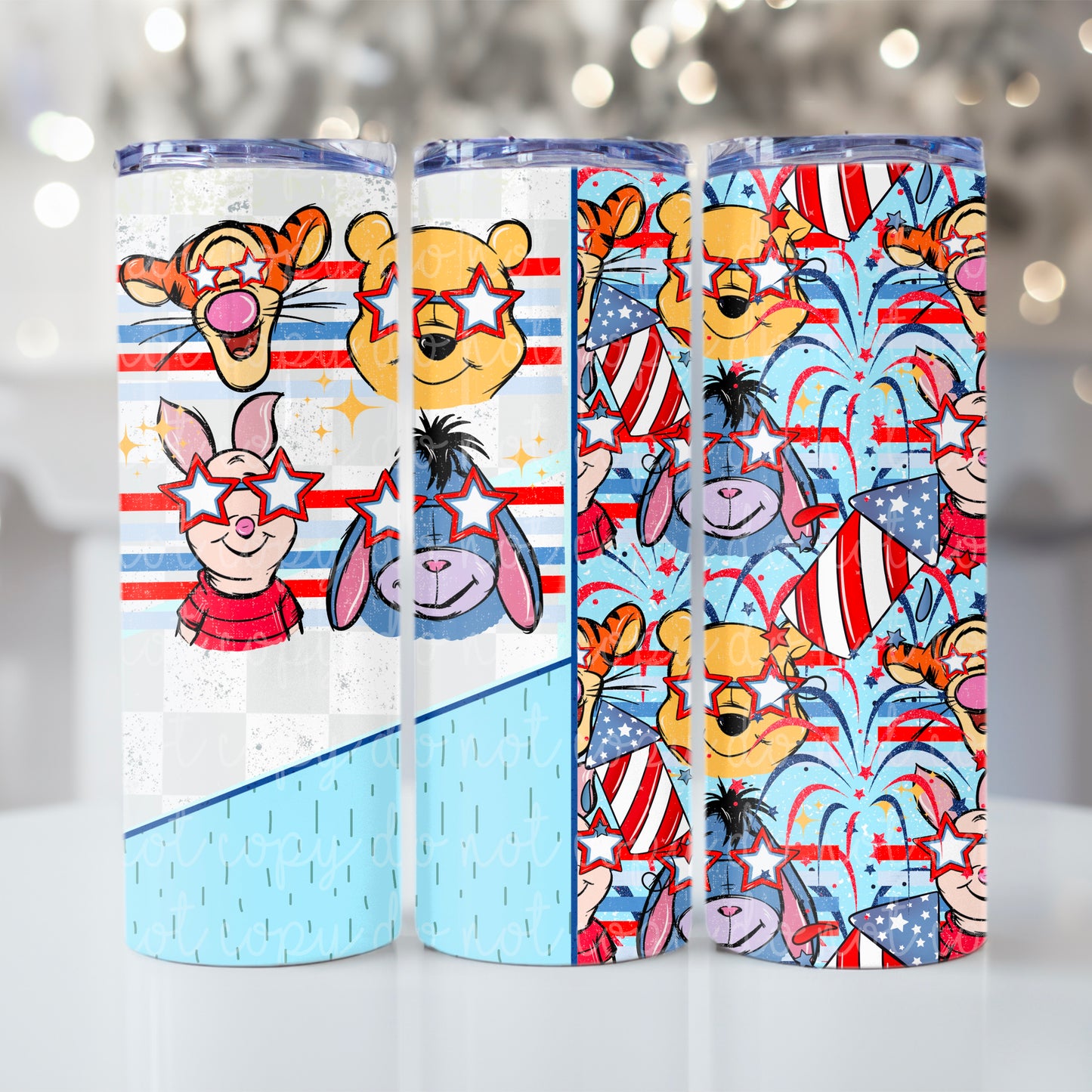 Poo Bear Fourth Tumbler