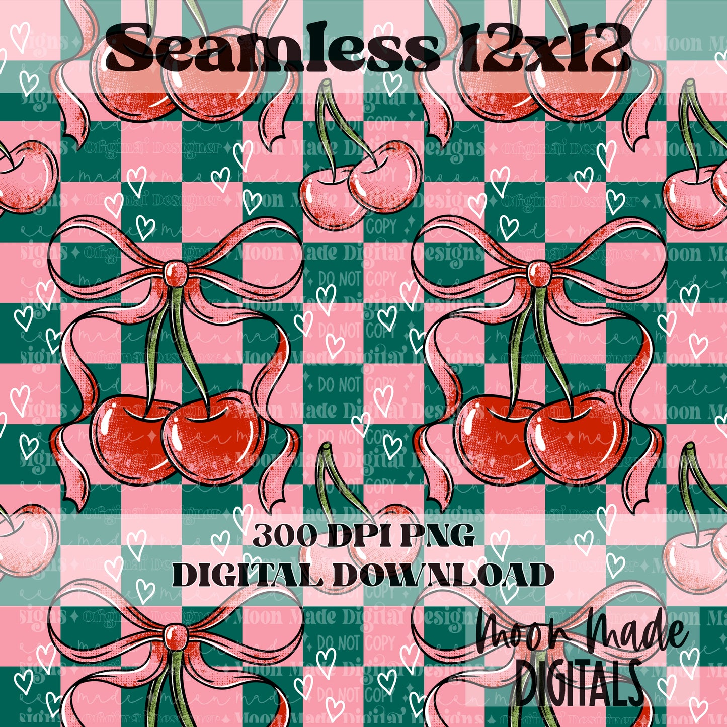 Cherry Heart Seamless