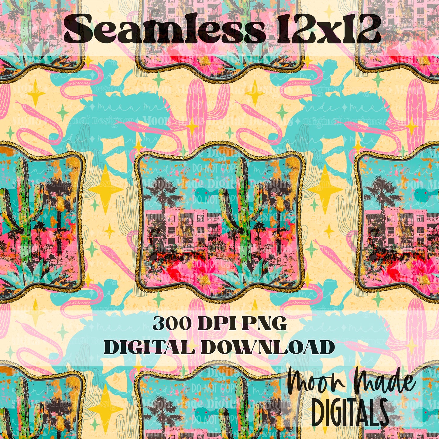 Desert Dreaming Seamless