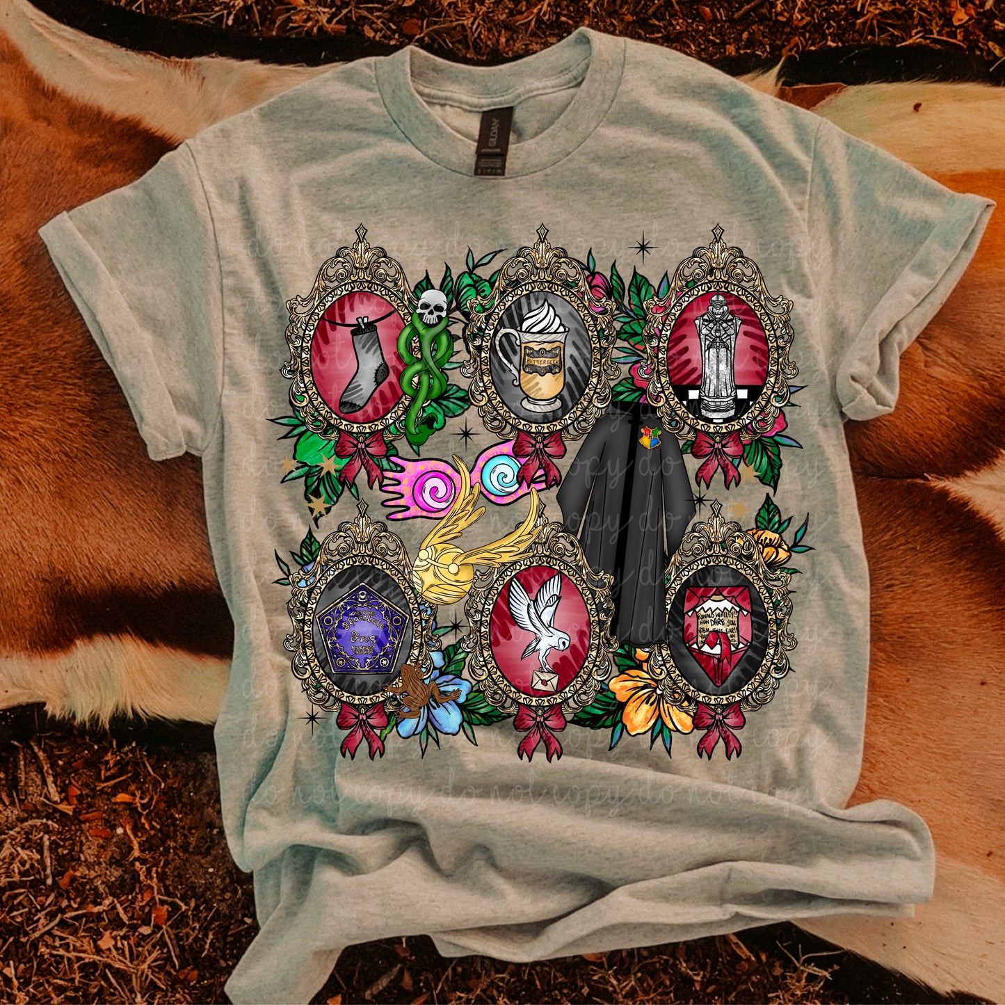 HP Collage Mirrors PNG