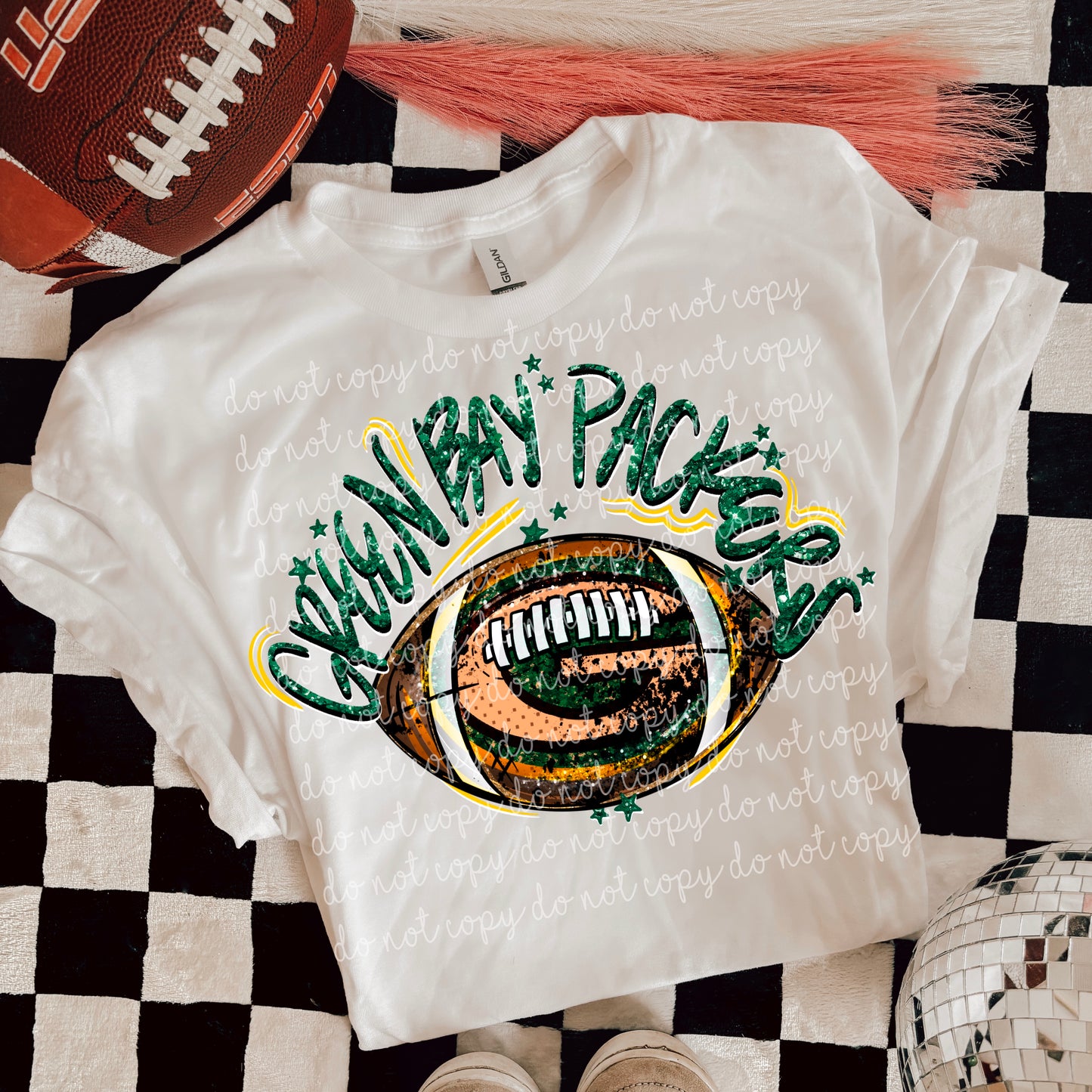 GBP Football (both glitter and no glitter) PNG
