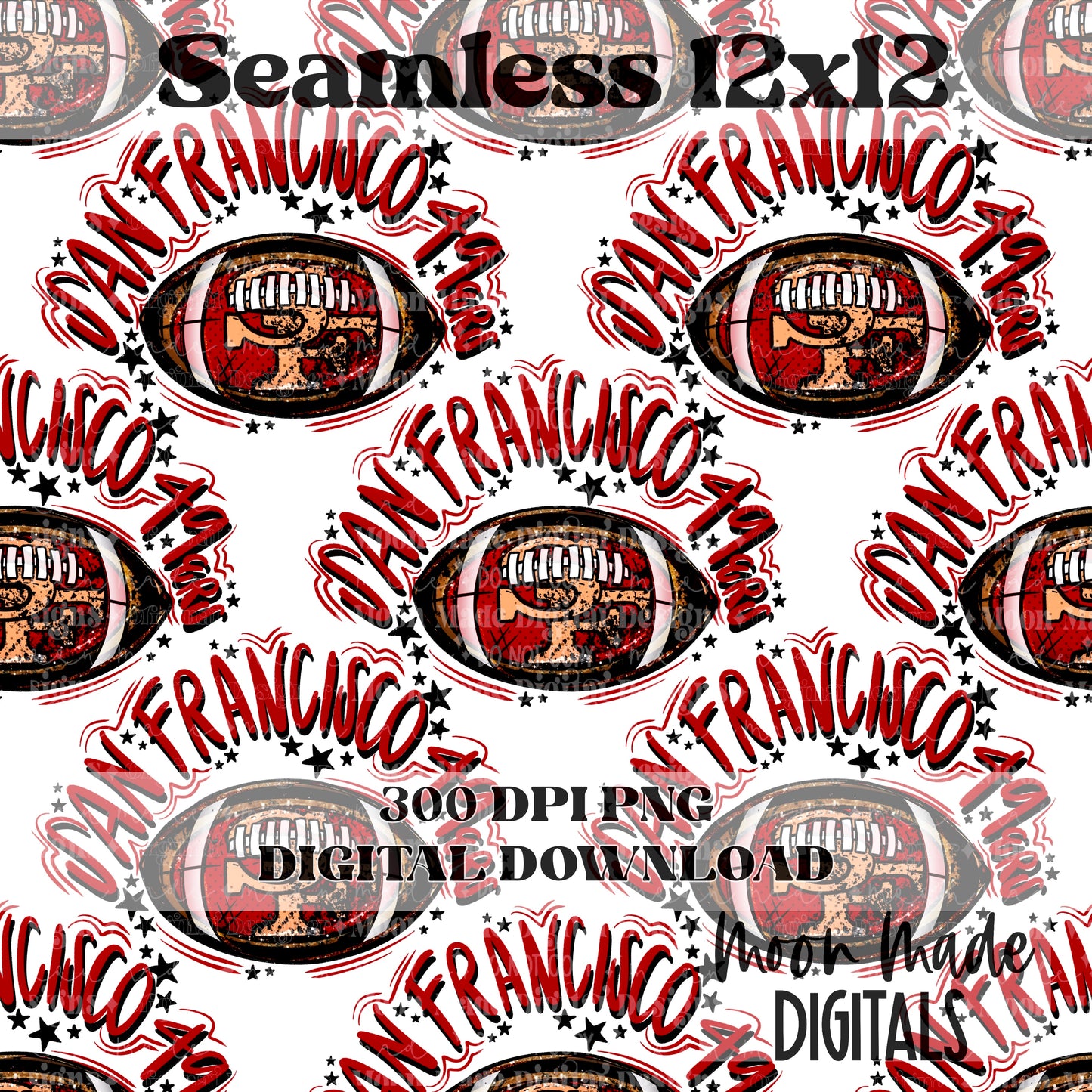 SF Football Seamless