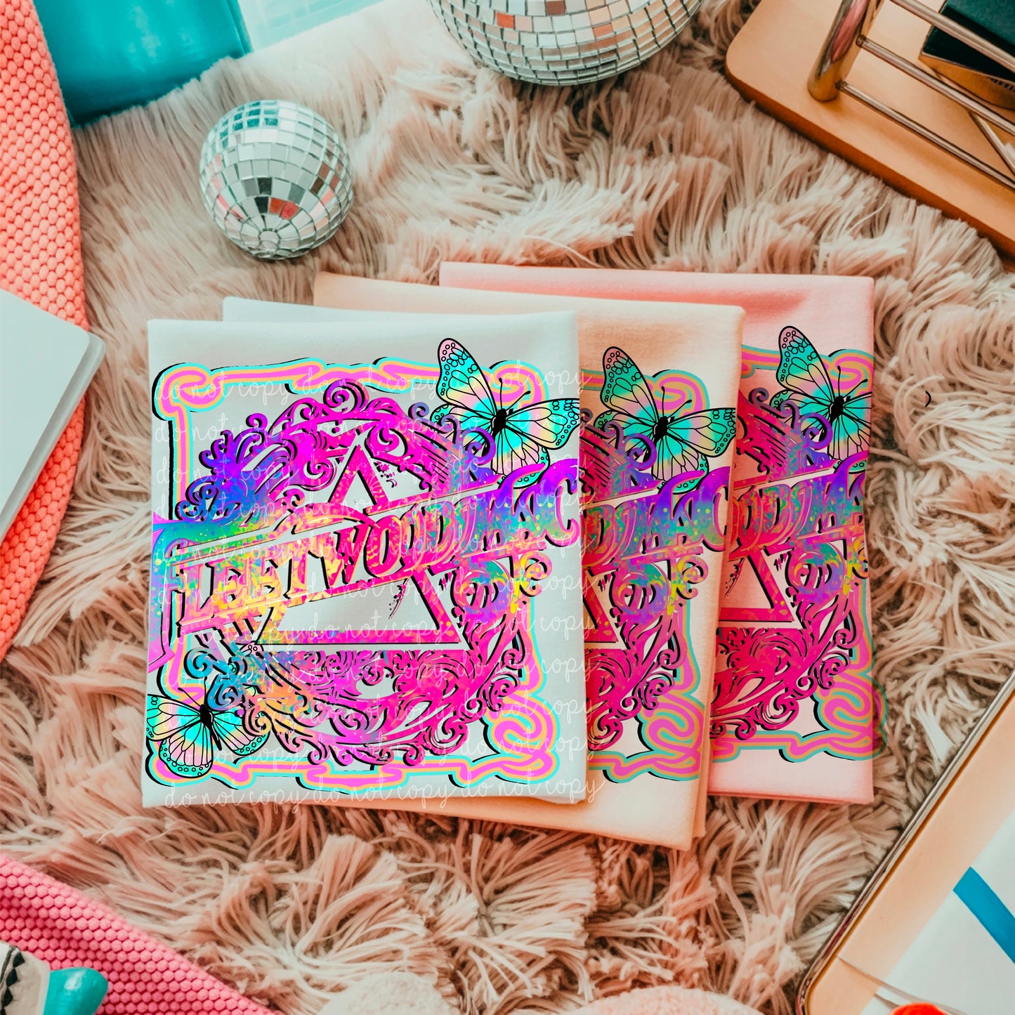 Neon Fleetwood Mac PNG