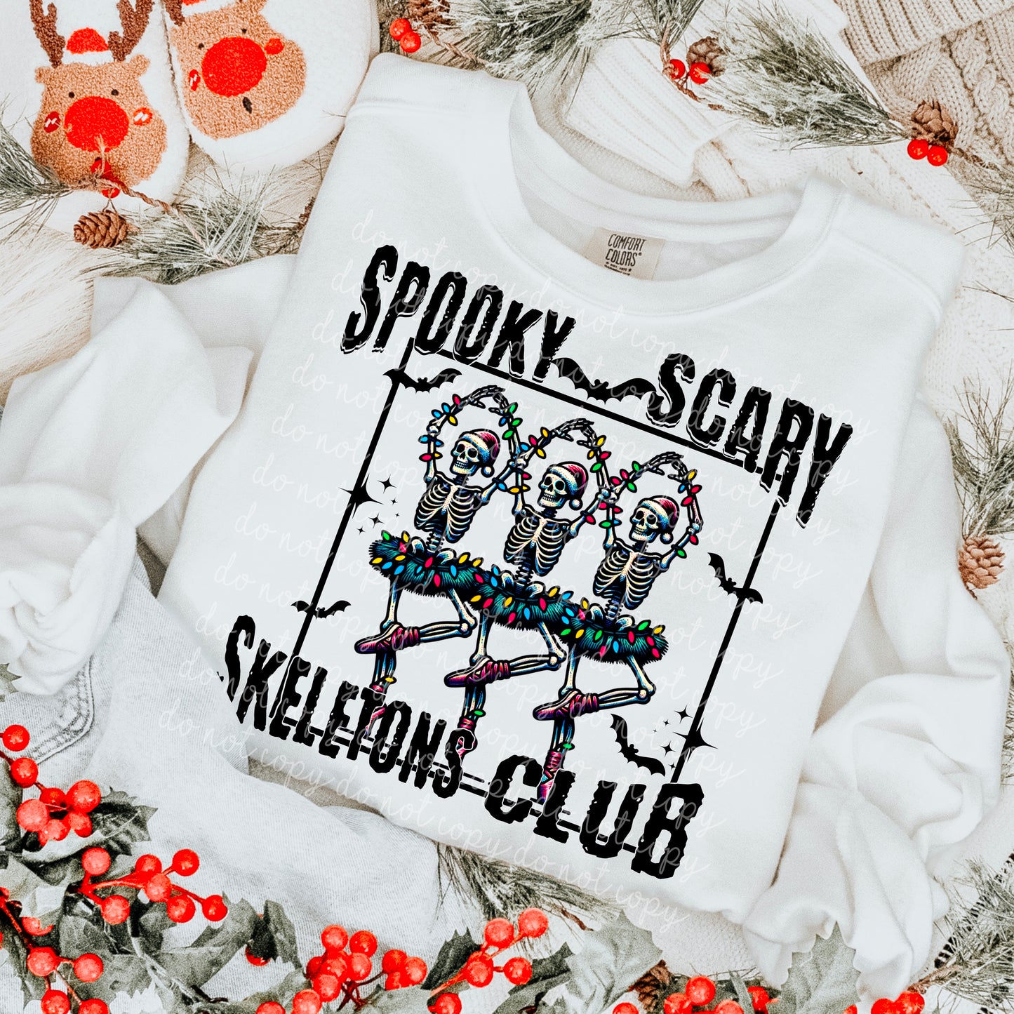 Spooky Scary Skeletons Club PNG