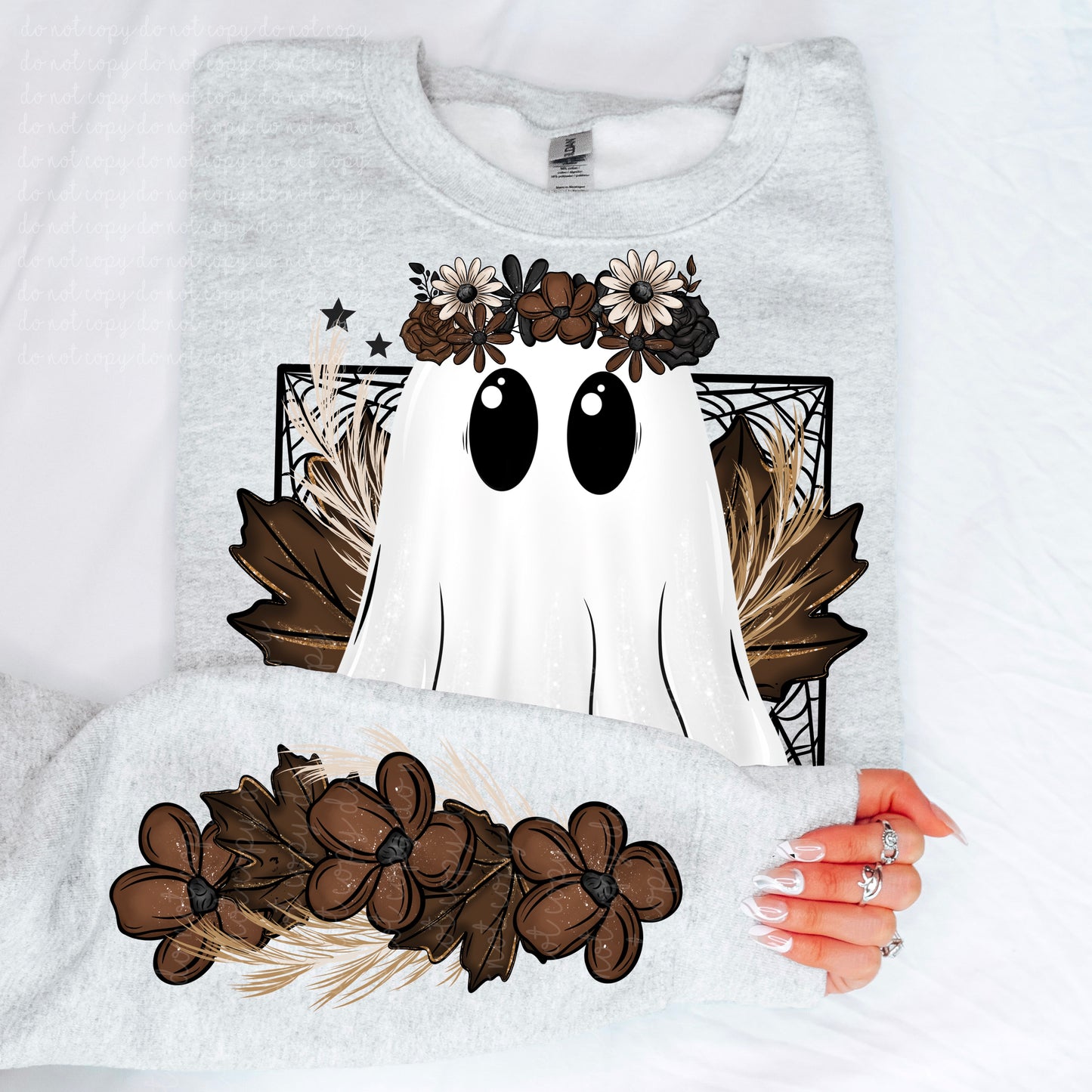 Fall Ghost Queen w/Sleeve PNG
