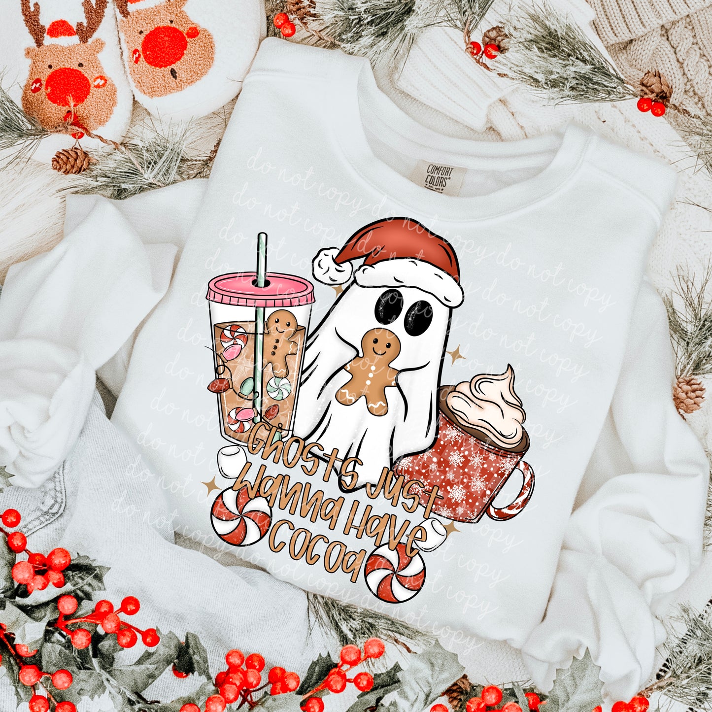 Ghosts Just Wanna Have Cocoa PNG