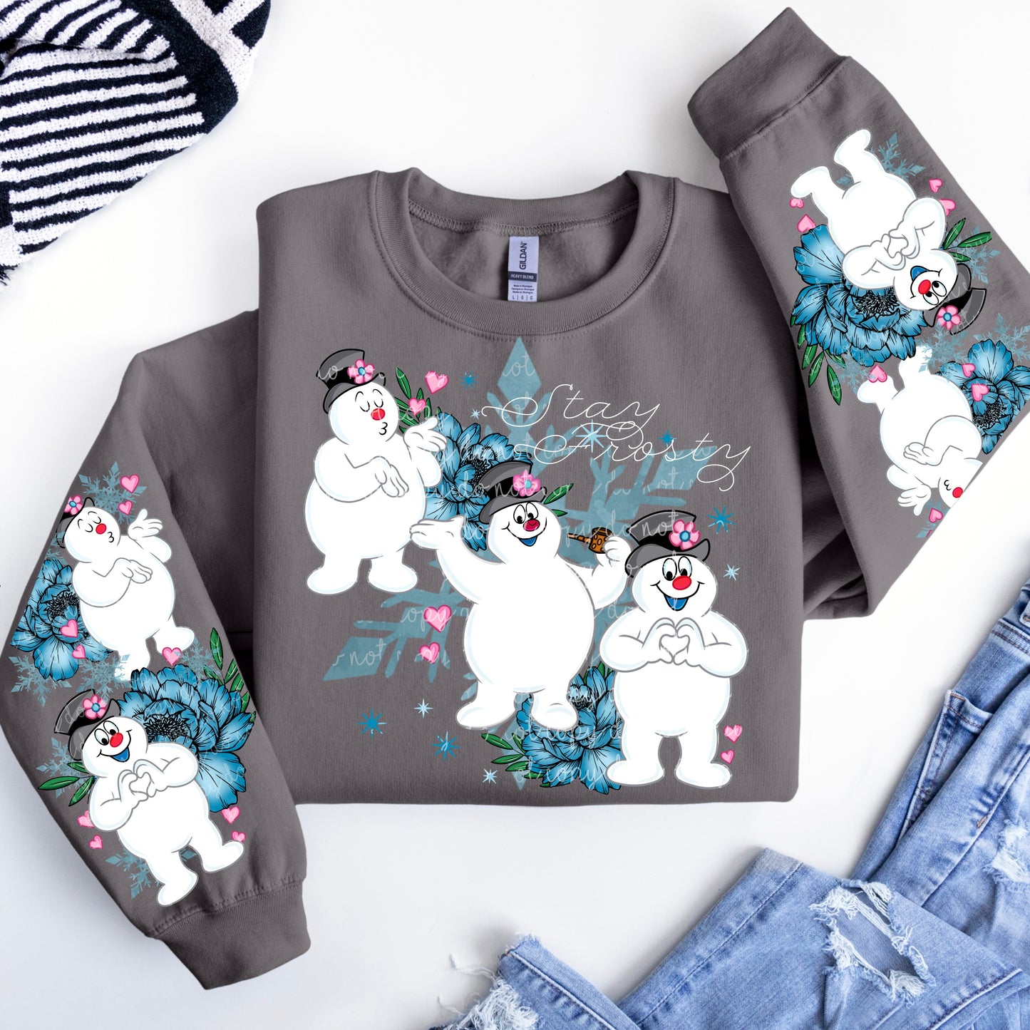 Stay Frosty w\Sleeve PNG